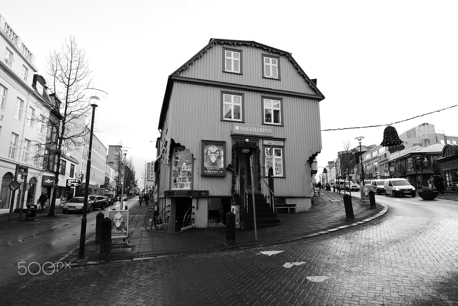 Nikon D750 + Nikon AF-S Nikkor 20mm F1.8G ED sample photo. Street of reykjavik photography