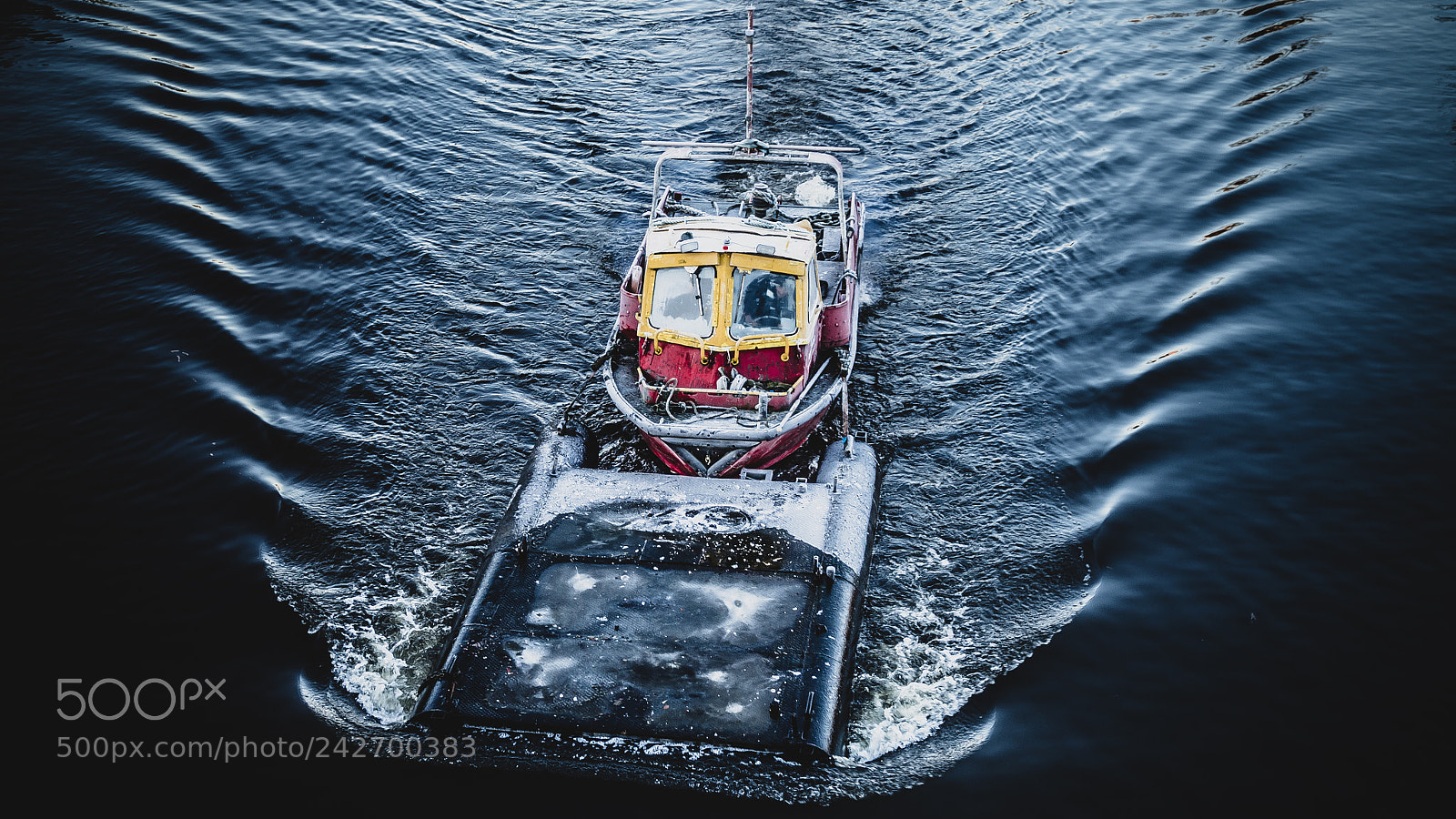 Olympus OM-D E-M10 sample photo. Frozen boat on river photography