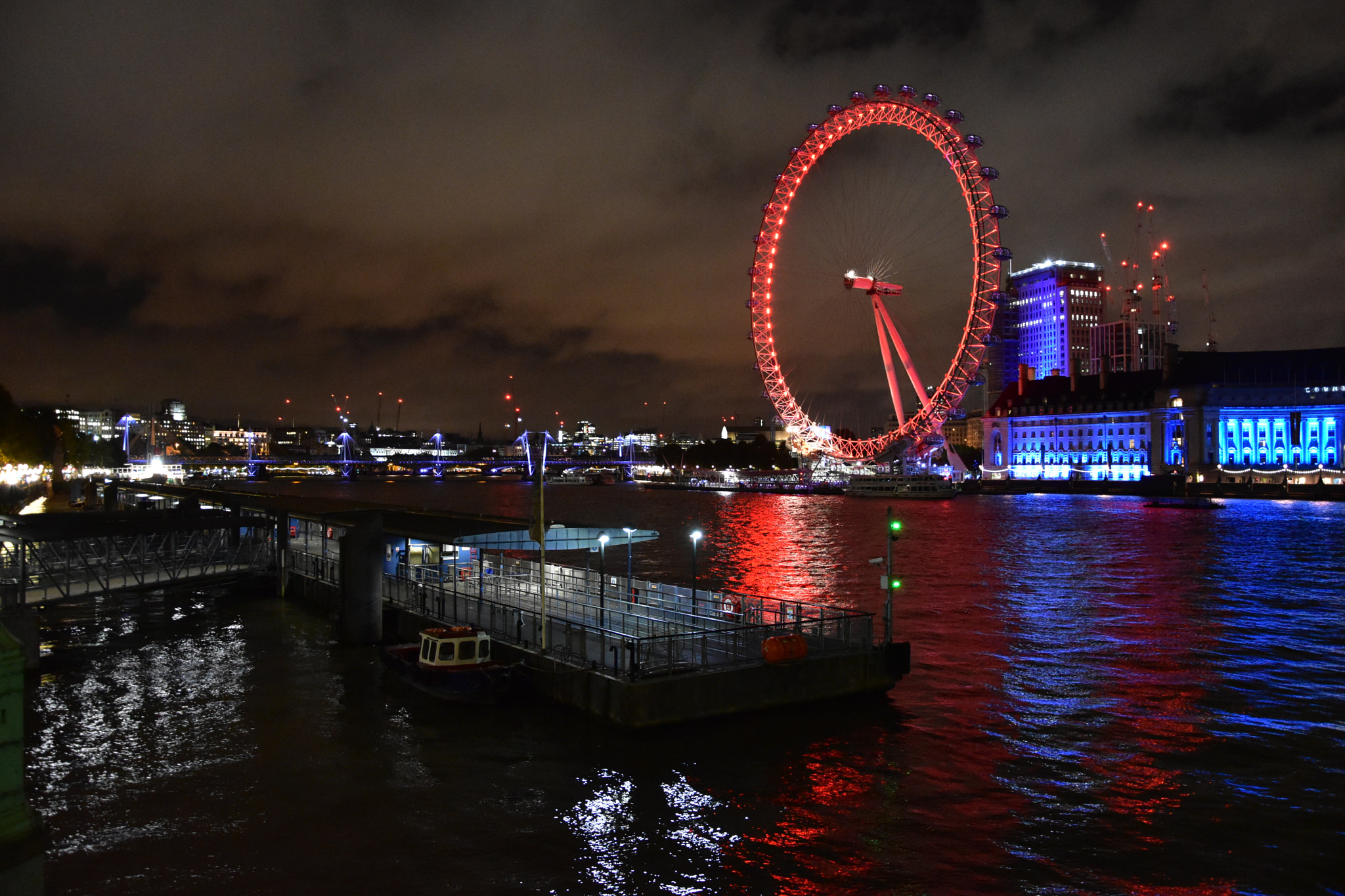 Nikon D5600 sample photo. London eye photography