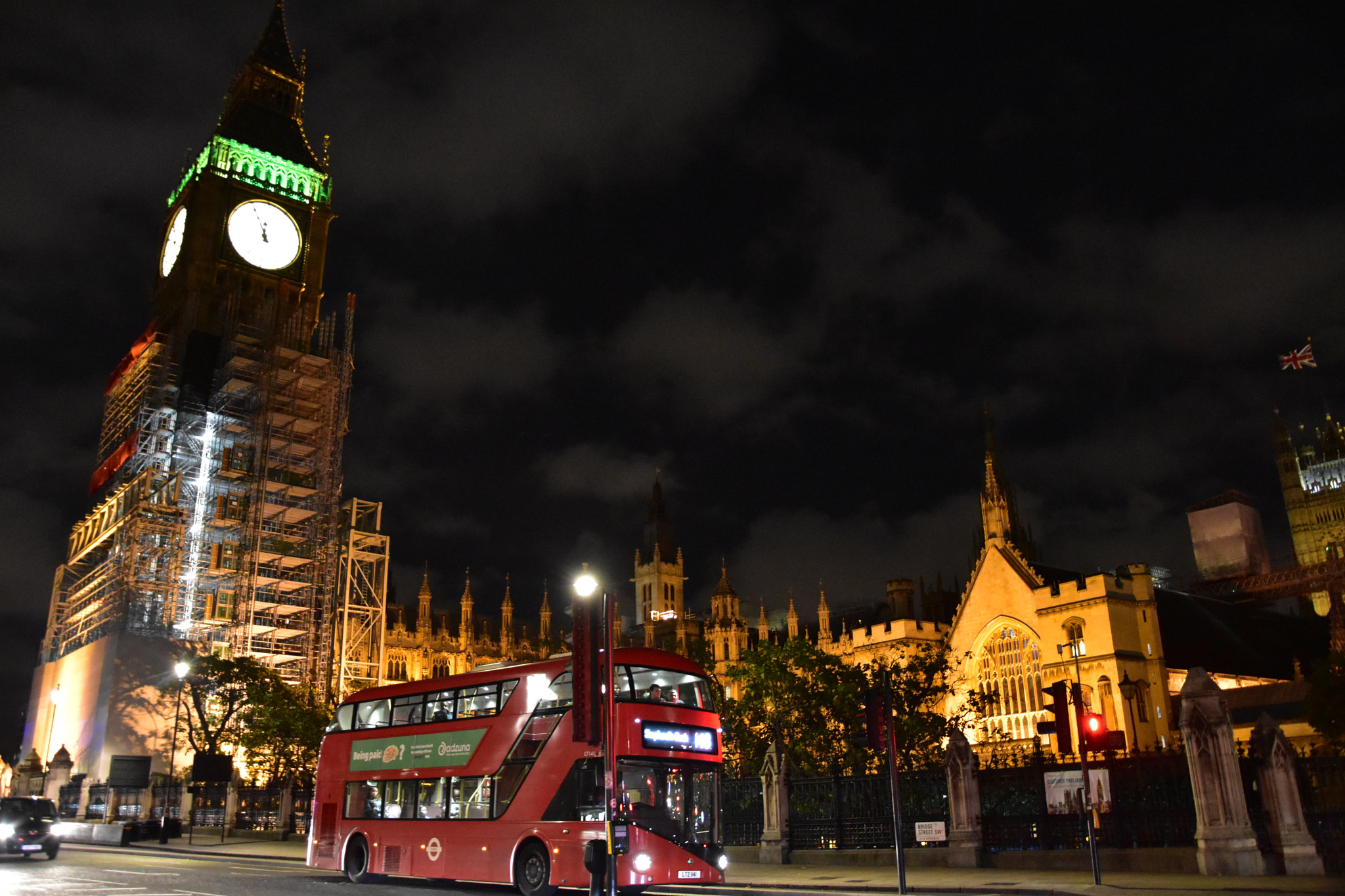 Nikon D5600 sample photo. Red bus photography
