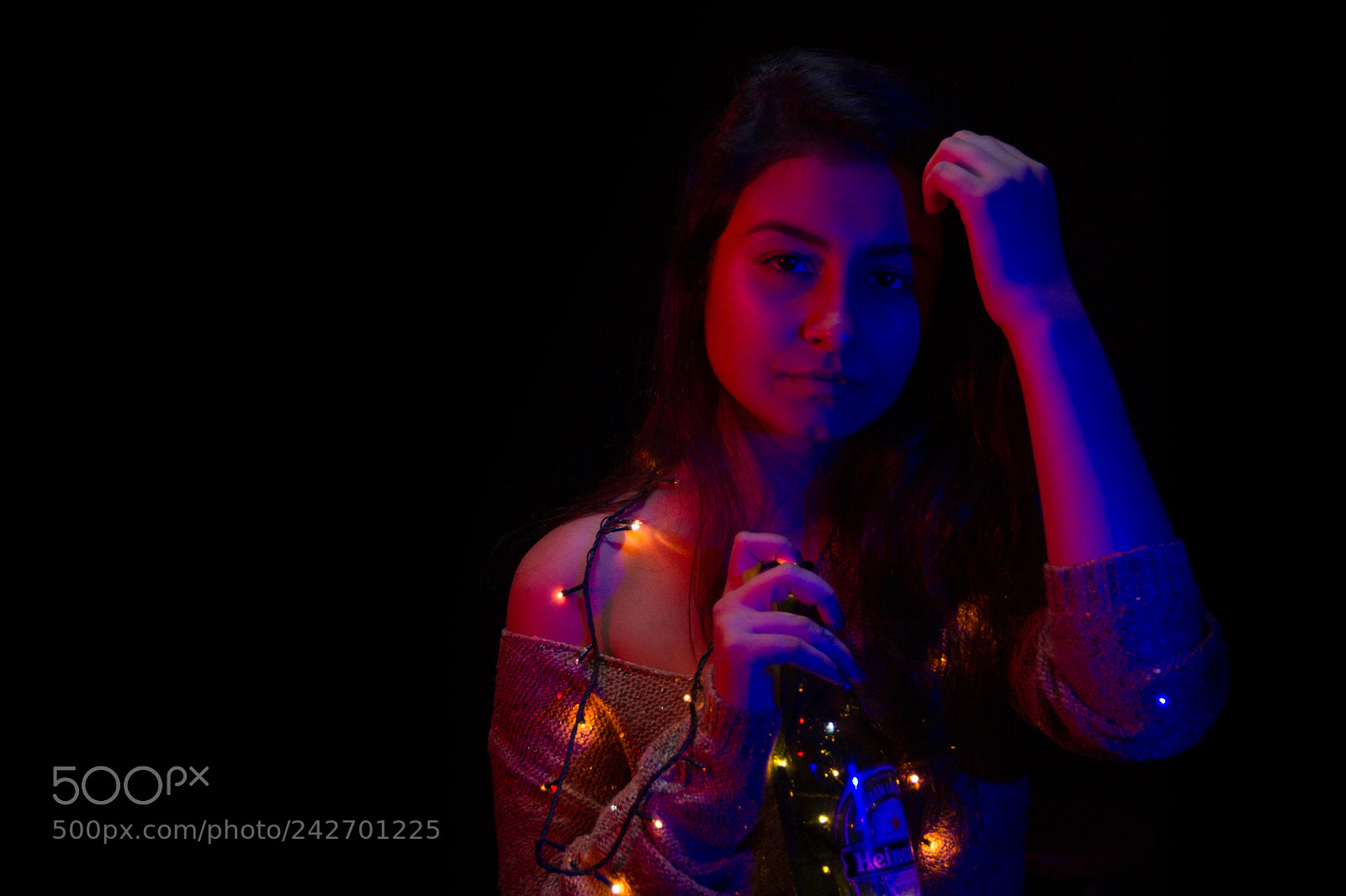 Canon EOS 60D sample photo. La femme rouge et photography
