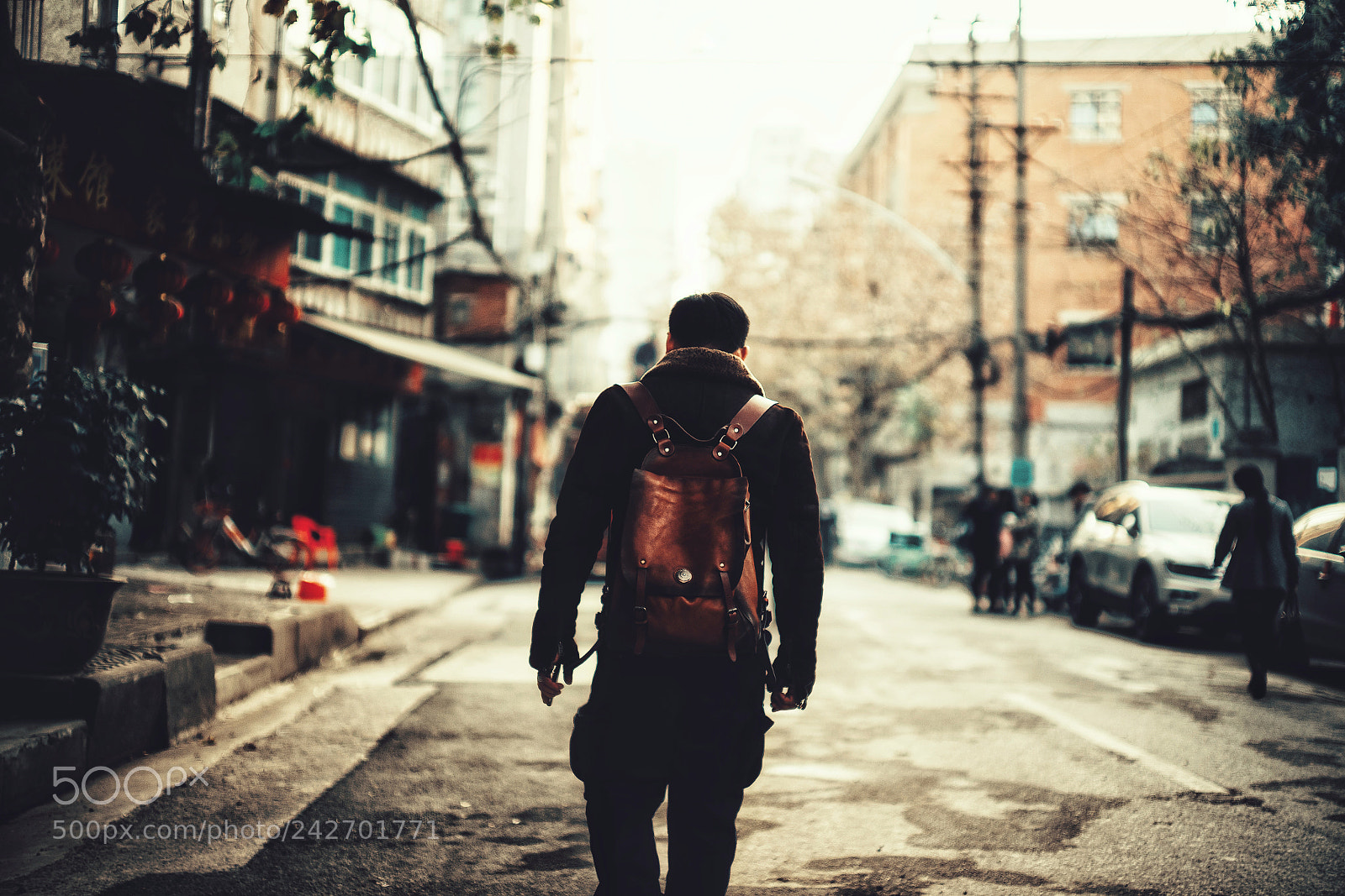 Sony a7 II sample photo. Walking alone  photography