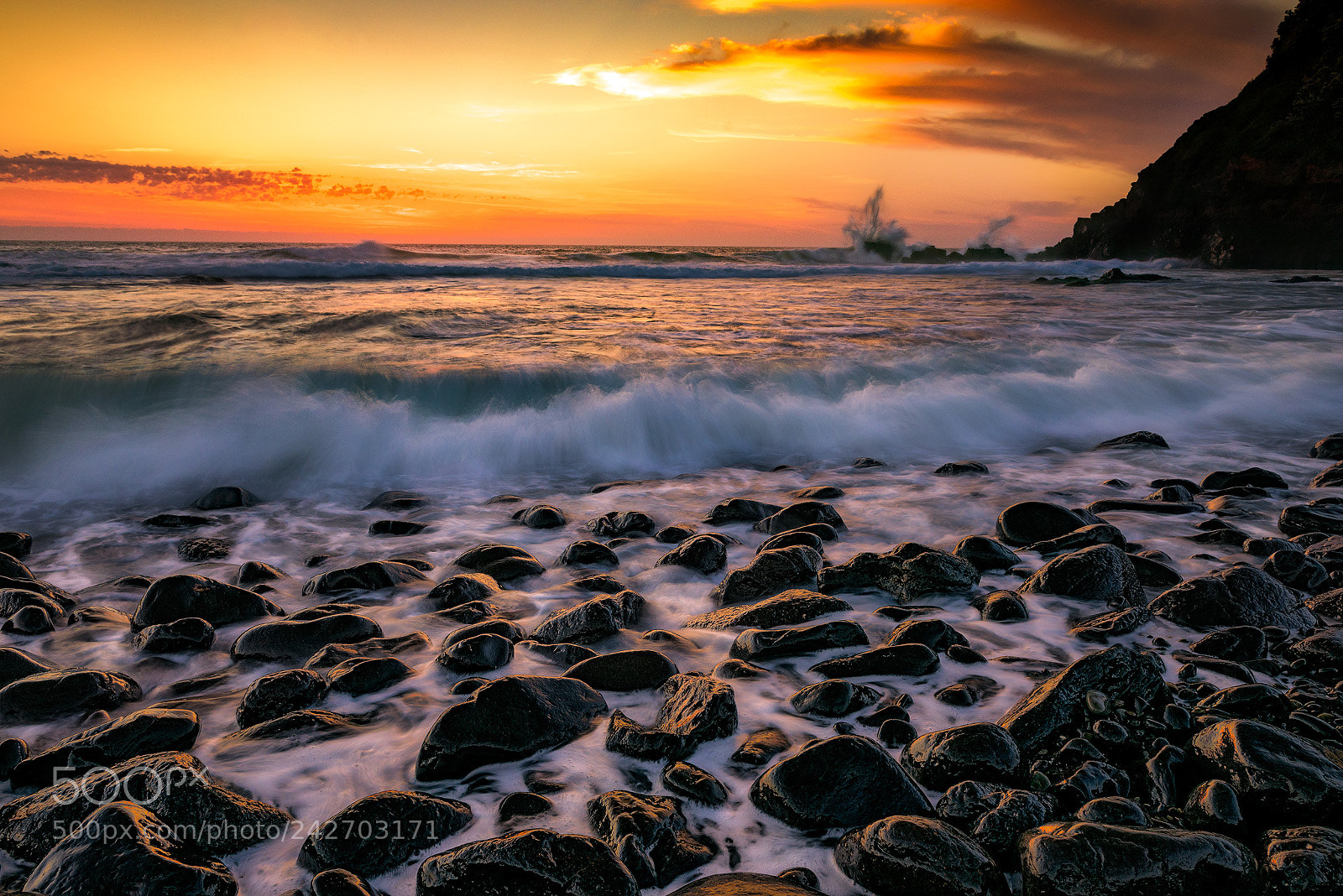 Nikon D750 sample photo. Boulders beach sunrise photography