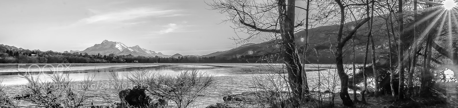 Nikon D7100 sample photo. Panorama lac photography