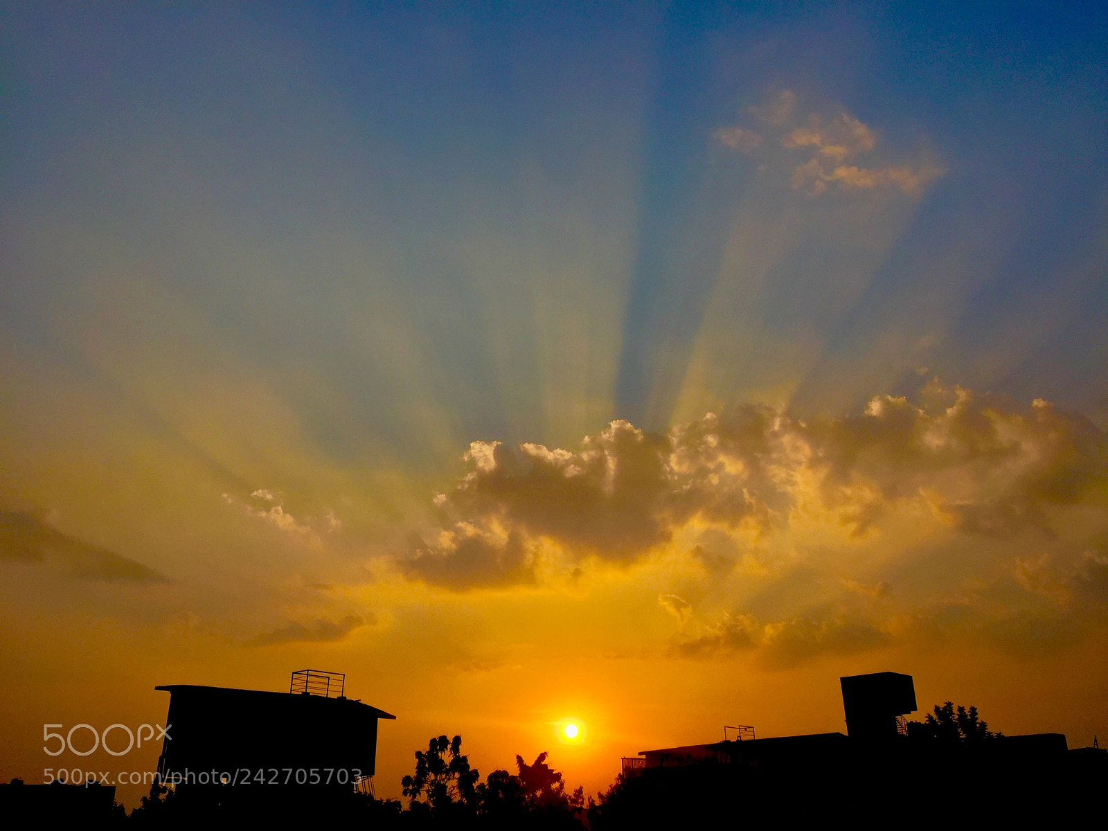 Apple iPhone 6 sample photo. Dramatic sky at sunset photography
