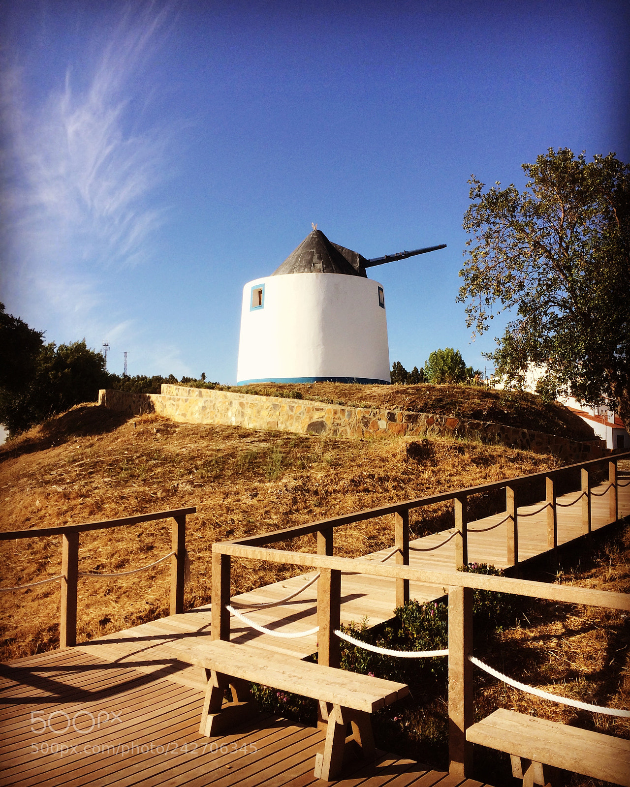 Apple iPhone 5s sample photo. Old windmill - odeceixe photography