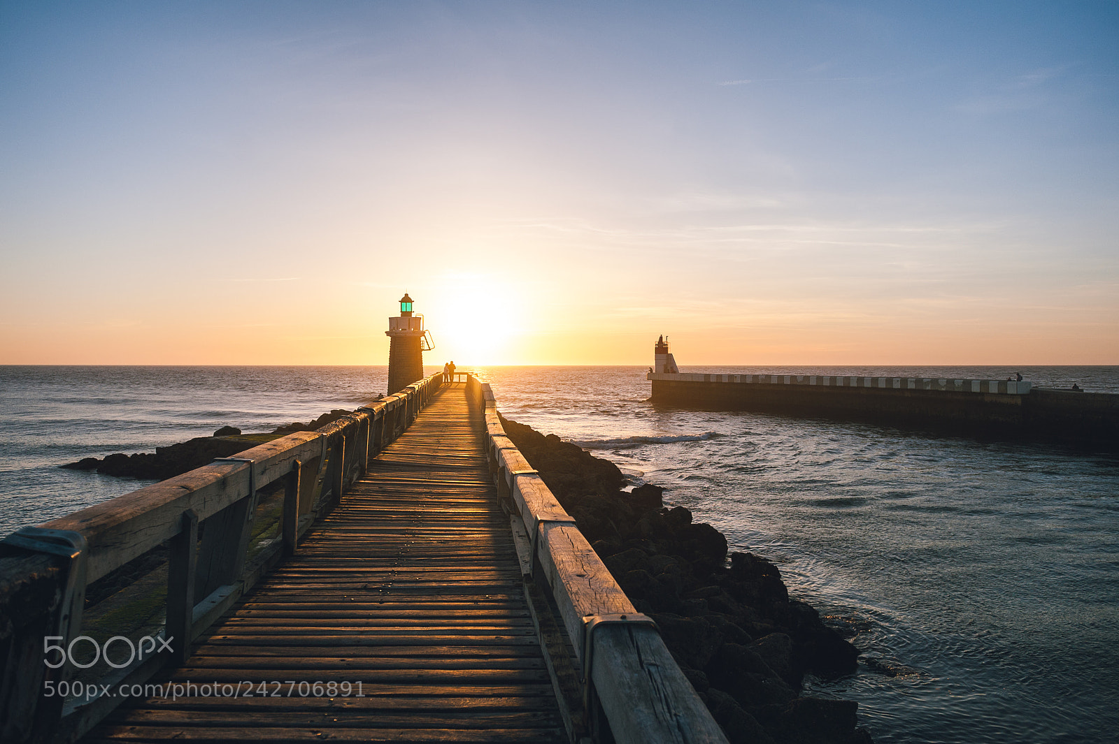 Nikon D700 sample photo. Sunset hossegor photography