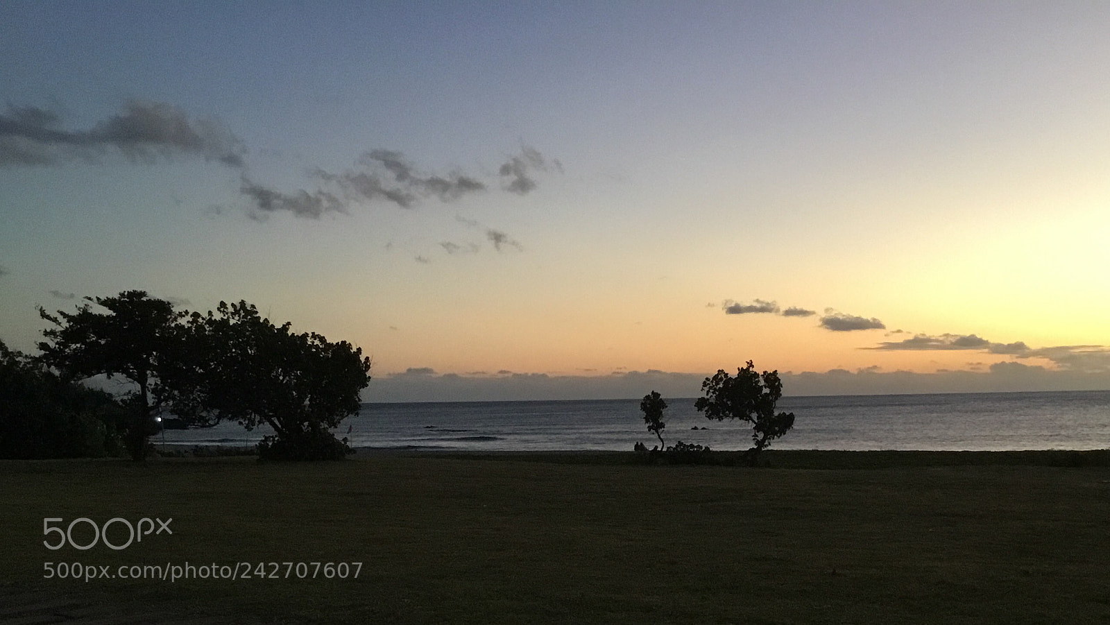 Apple iPad sample photo. Seaside sunset photography