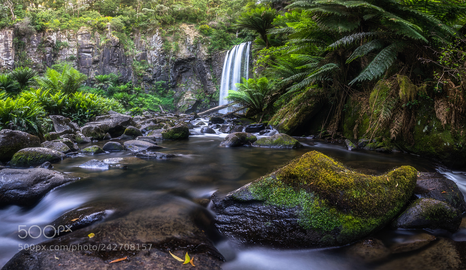 Sony a7 II sample photo. Hopetoun falls panorama photography