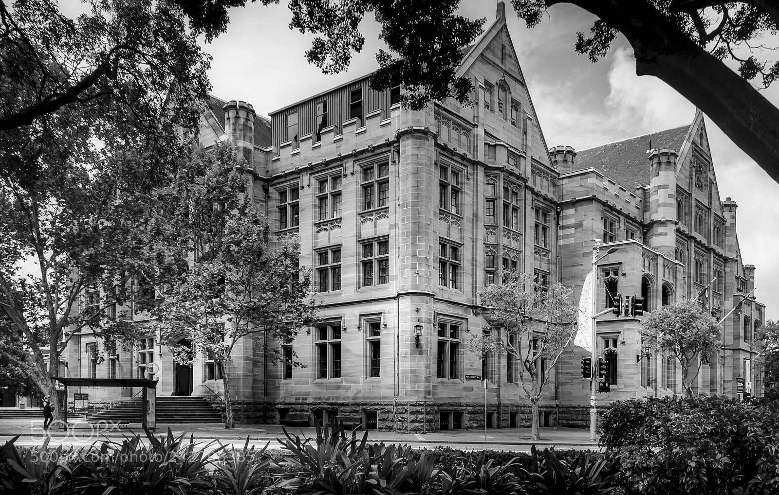 Nikon D90 sample photo. Land titles building, sydney photography