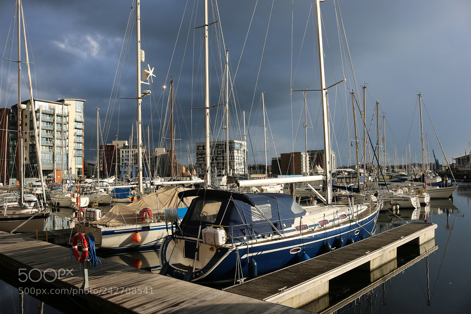 Canon EOS 70D sample photo. Ipswich waterfront marina with photography