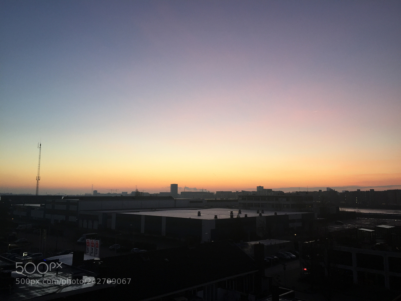 Apple iPhone 6 sample photo. Sun rises at amsterdam photography