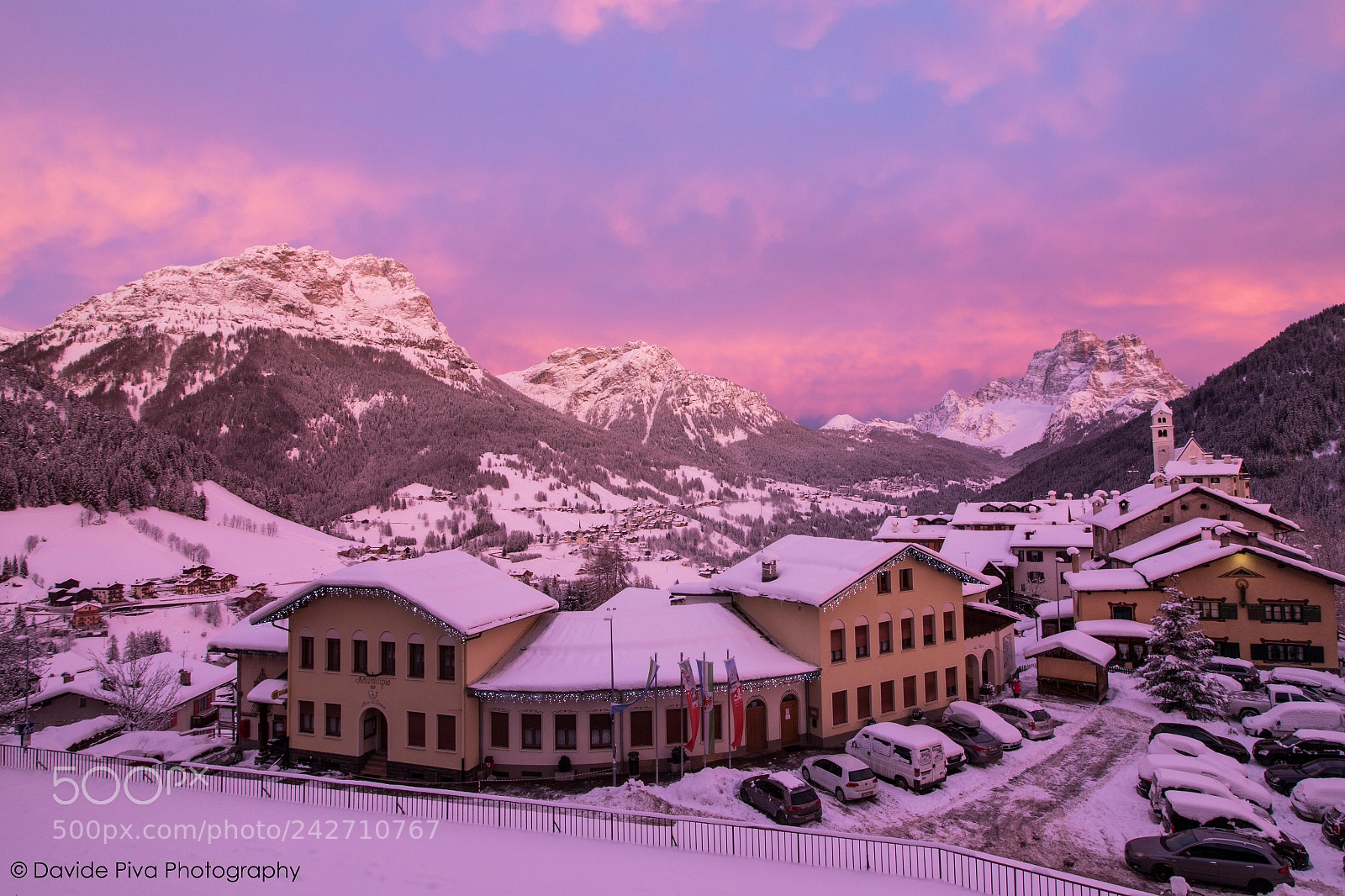 Canon EOS 7D Mark II sample photo. Sunset on the dolomiti photography
