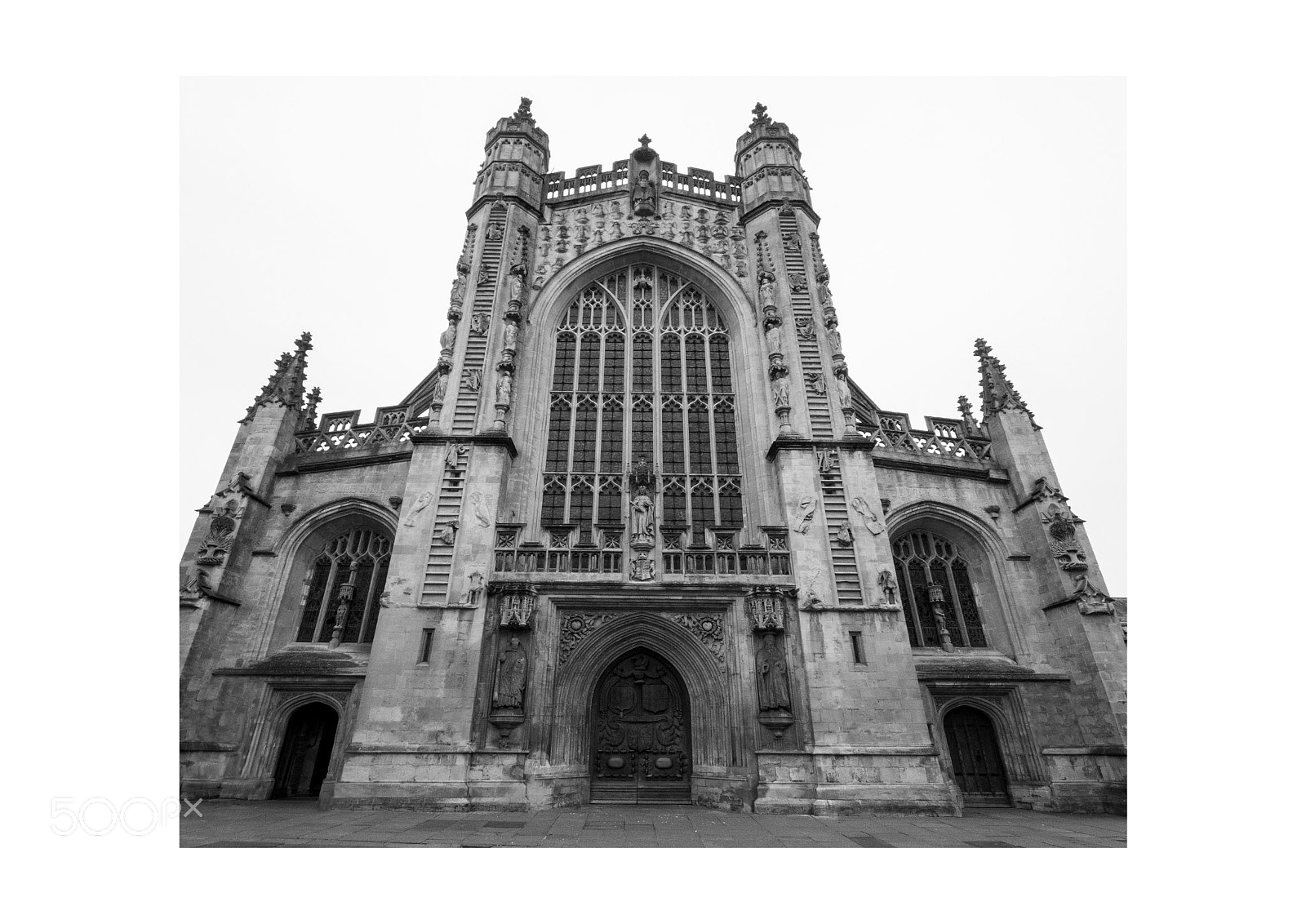 Nikon D500 sample photo. Bath cathedral photography