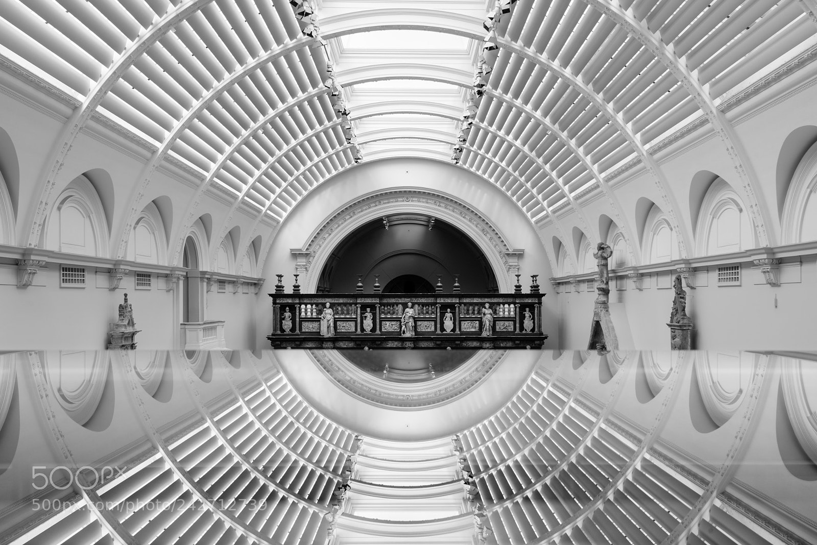 Nikon D810 sample photo. Light tunnel photography