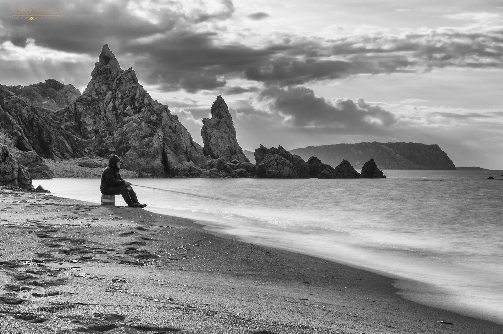 Pentax K-3 sample photo. Lonely fisherman photography