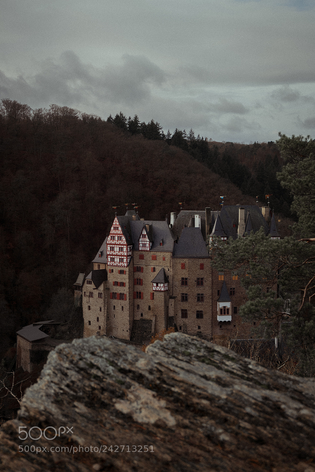Fujifilm X-A2 sample photo. Burg eltz photography