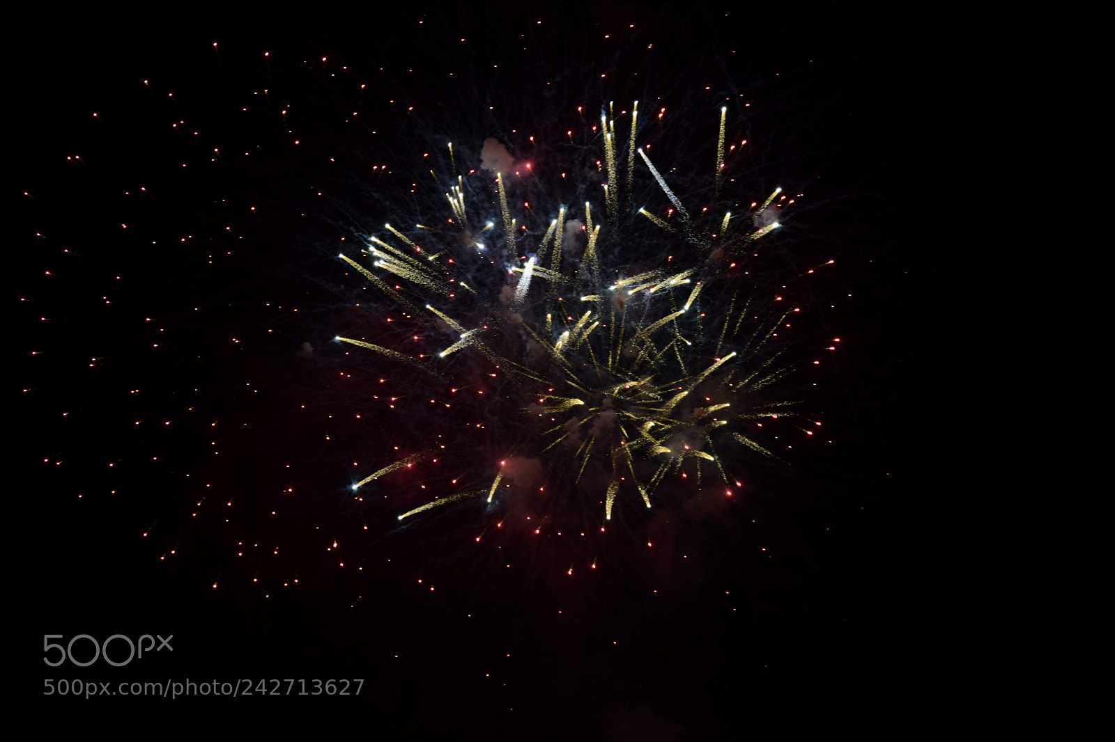 Nikon D3300 sample photo. New years fireworks photography
