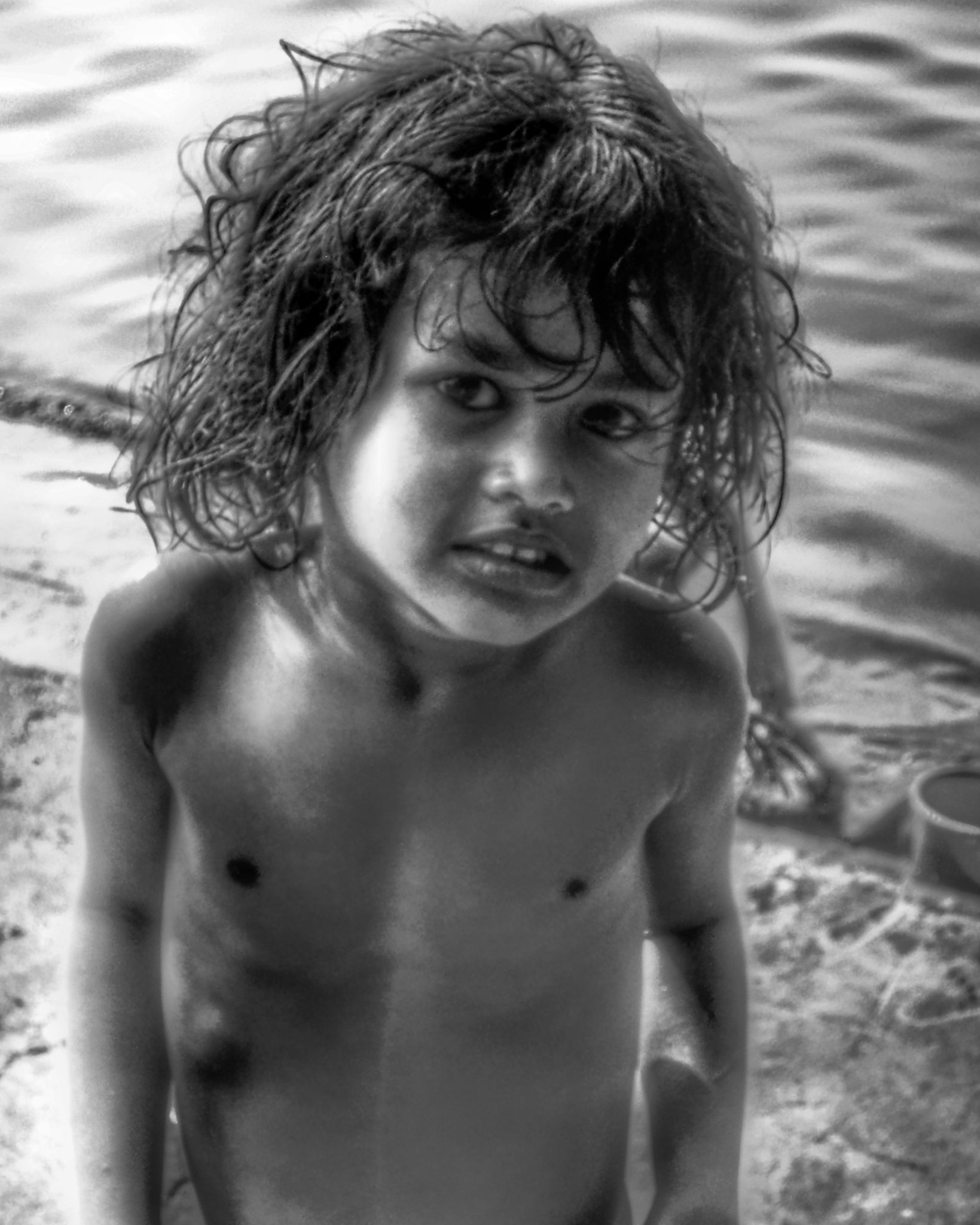 Panasonic DMC-LS5 sample photo. Innocent # child portrait photography