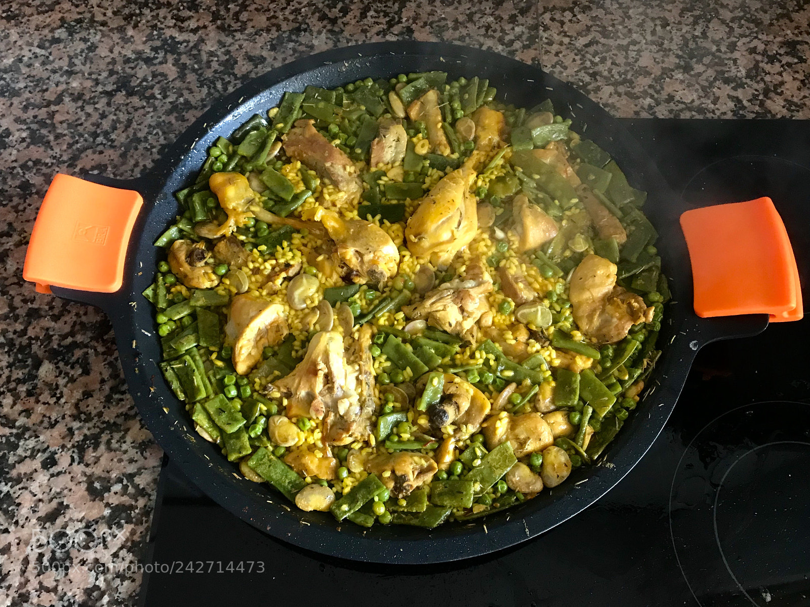 Apple iPhone 7 sample photo. Paella photography
