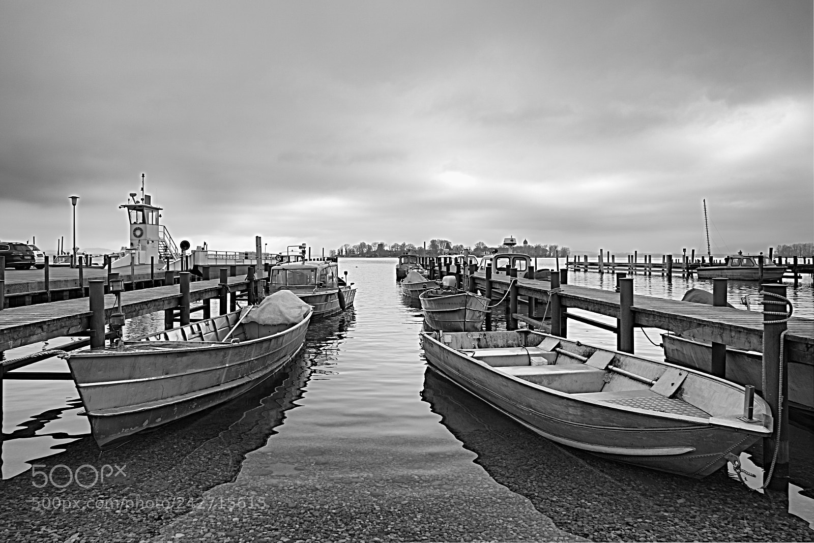 Sony a7 II sample photo. Fishing boats in black photography