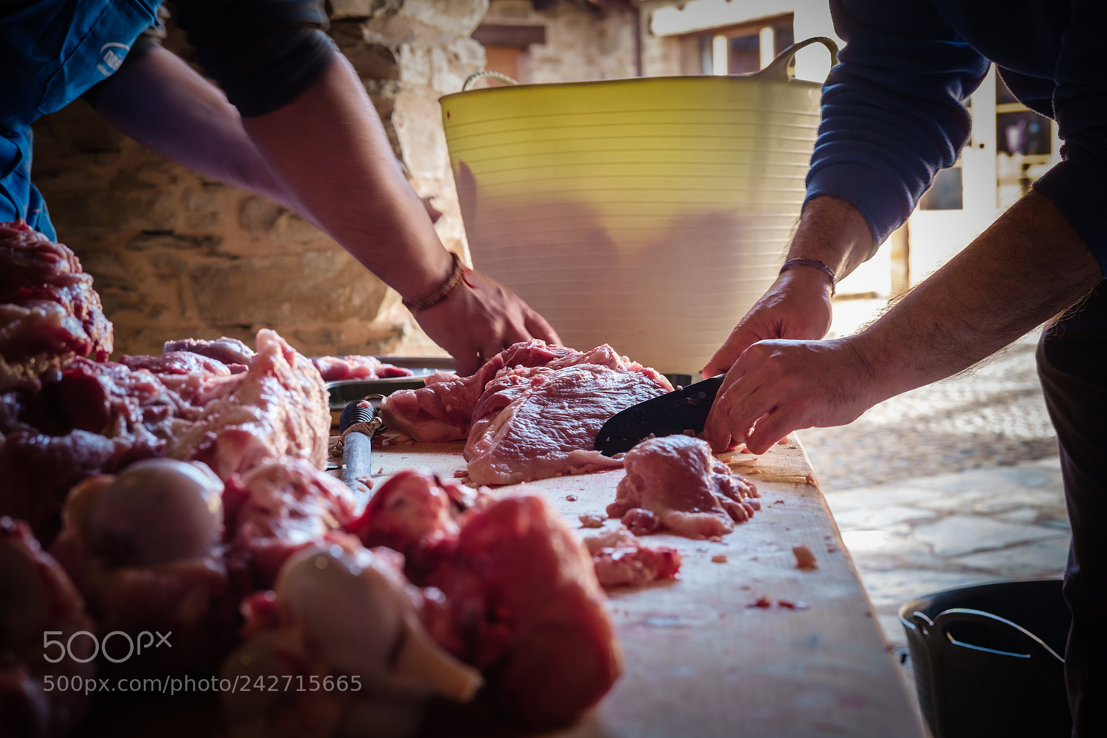 Fujifilm X-Pro1 sample photo. Pig slaughter - 3 photography