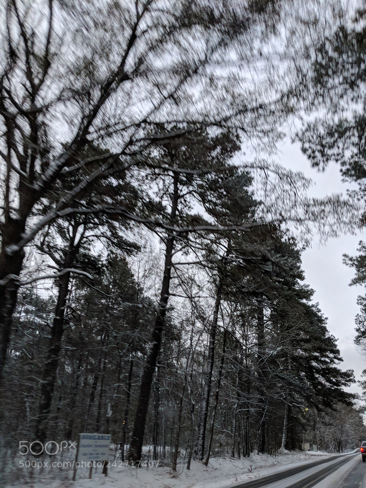 Google Pixel 2 sample photo. Snow day. photography