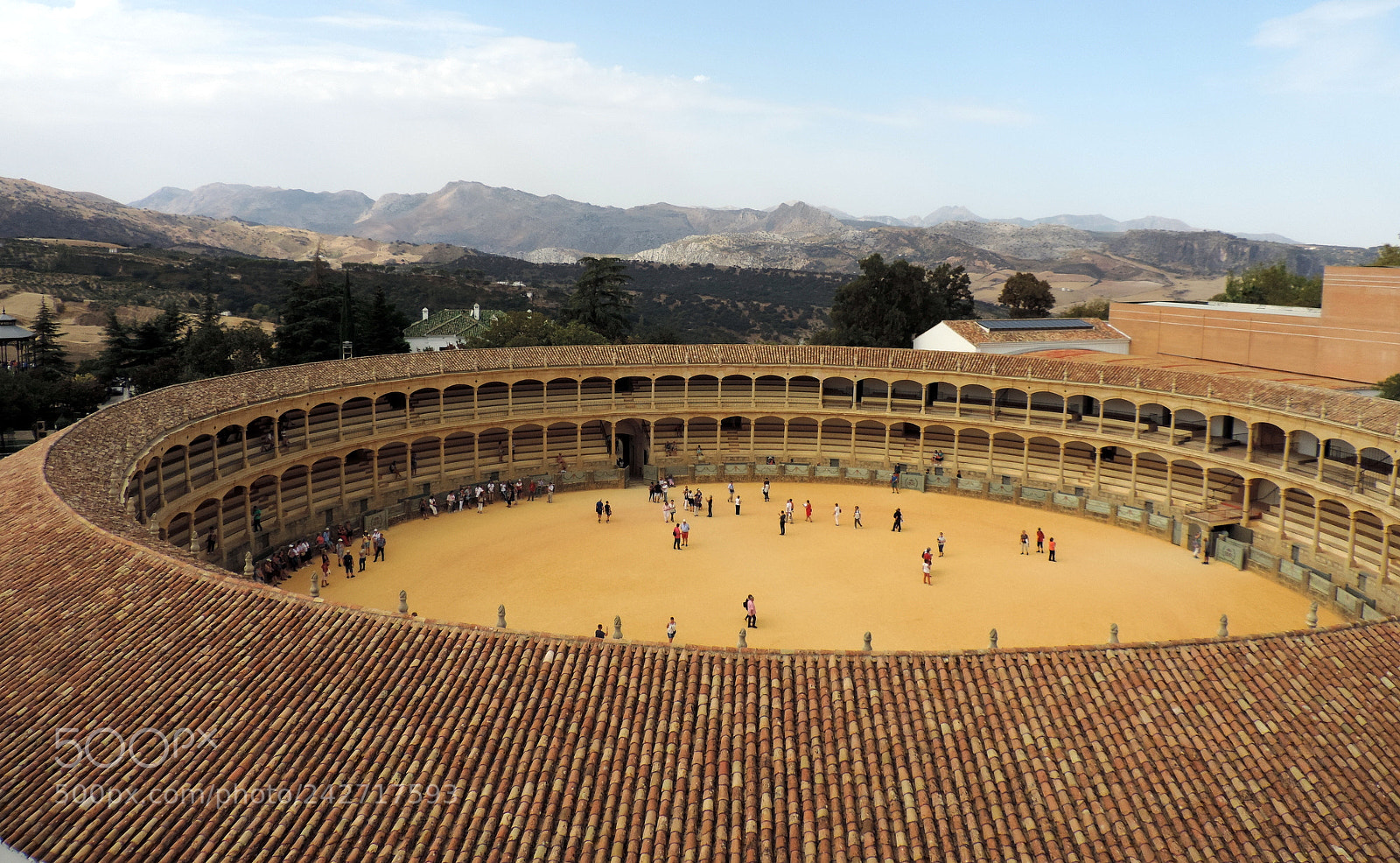 Nikon Coolpix P520 sample photo. Andalusia ronda l'arena photography