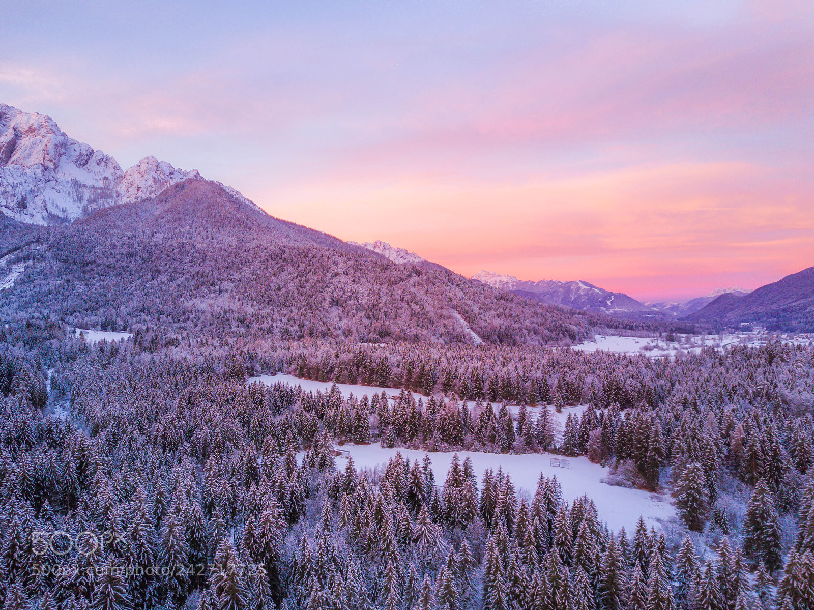 DJI FC220 sample photo. Sun is coming up photography