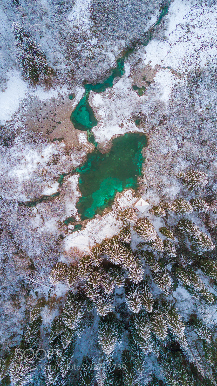 DJI FC220 sample photo. The great green lake photography
