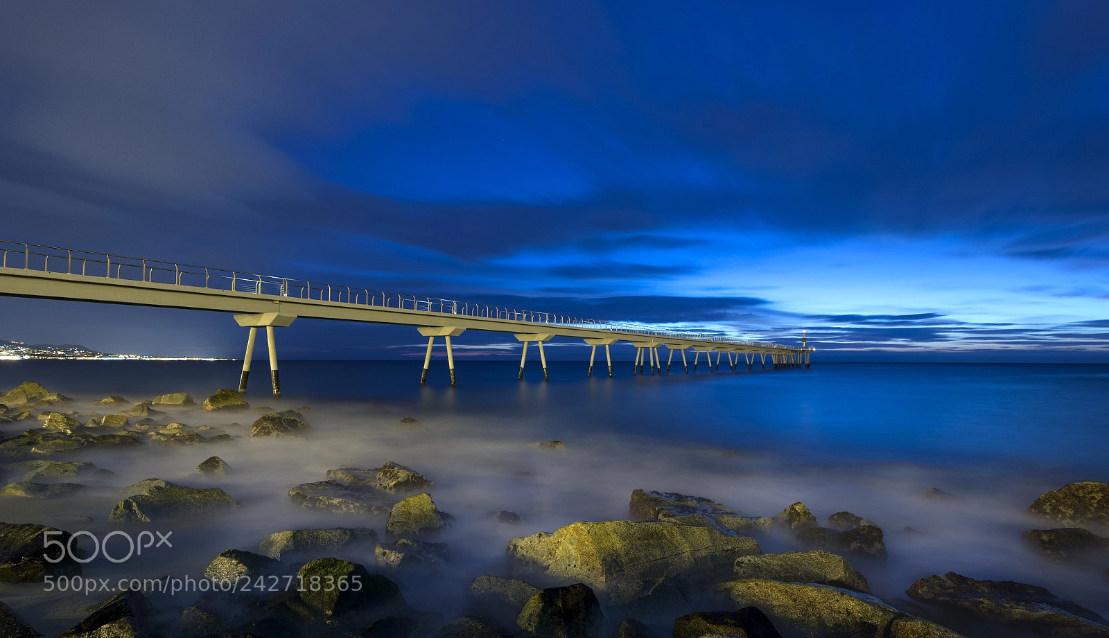 Nikon D4 sample photo. Hora azul / blue hour photography