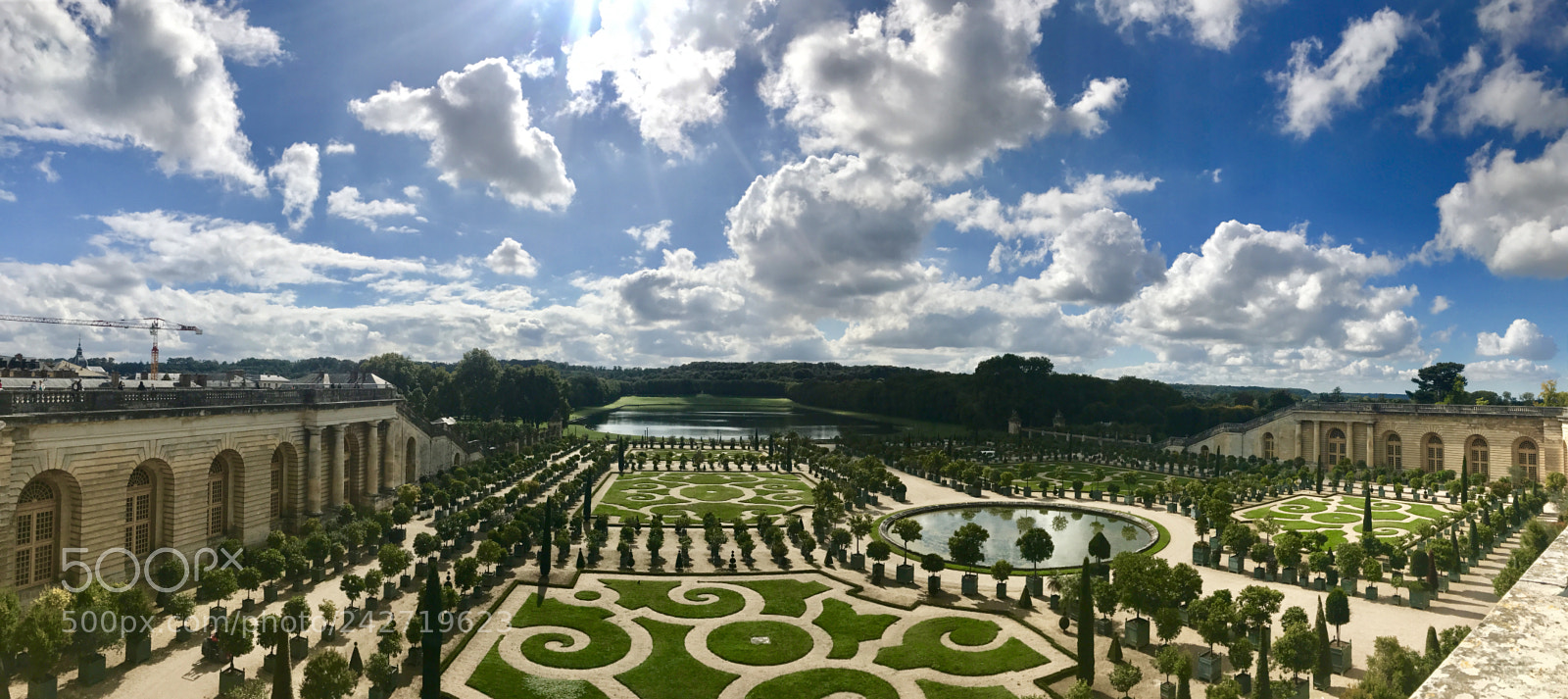 Apple iPhone 7 sample photo. Gardens of versailles photography