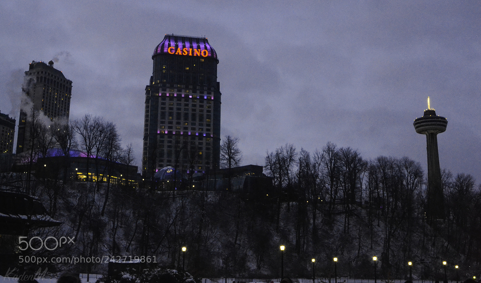 Nikon D3100 sample photo. Fallsview casino photography