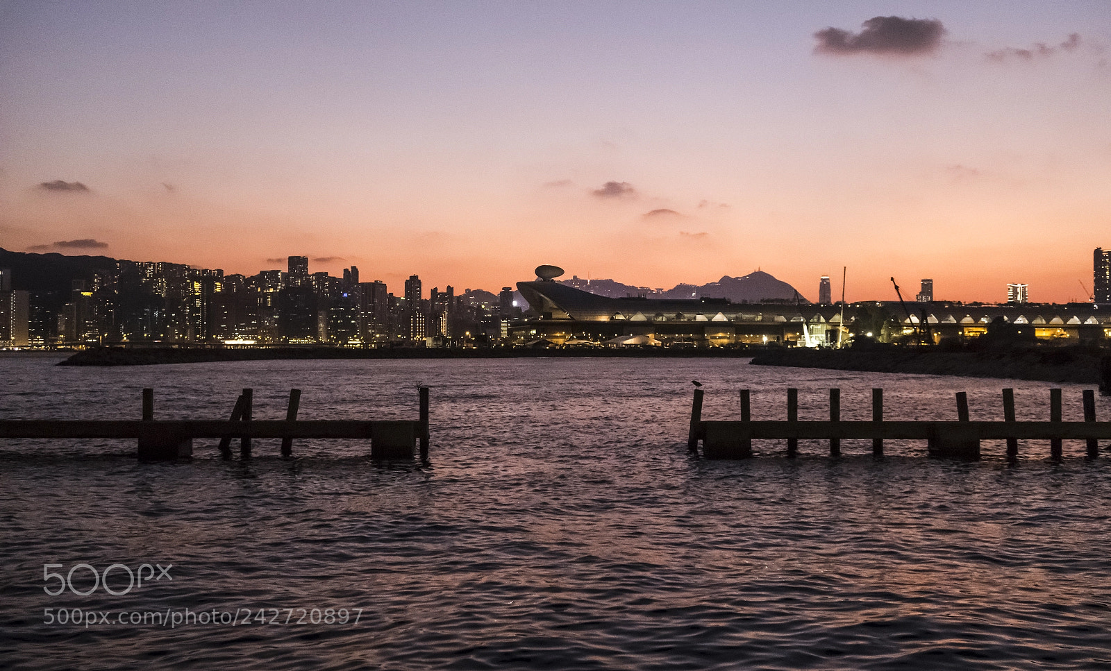 Canon PowerShot G7 X Mark II sample photo. Harbour sunset, hong kong photography