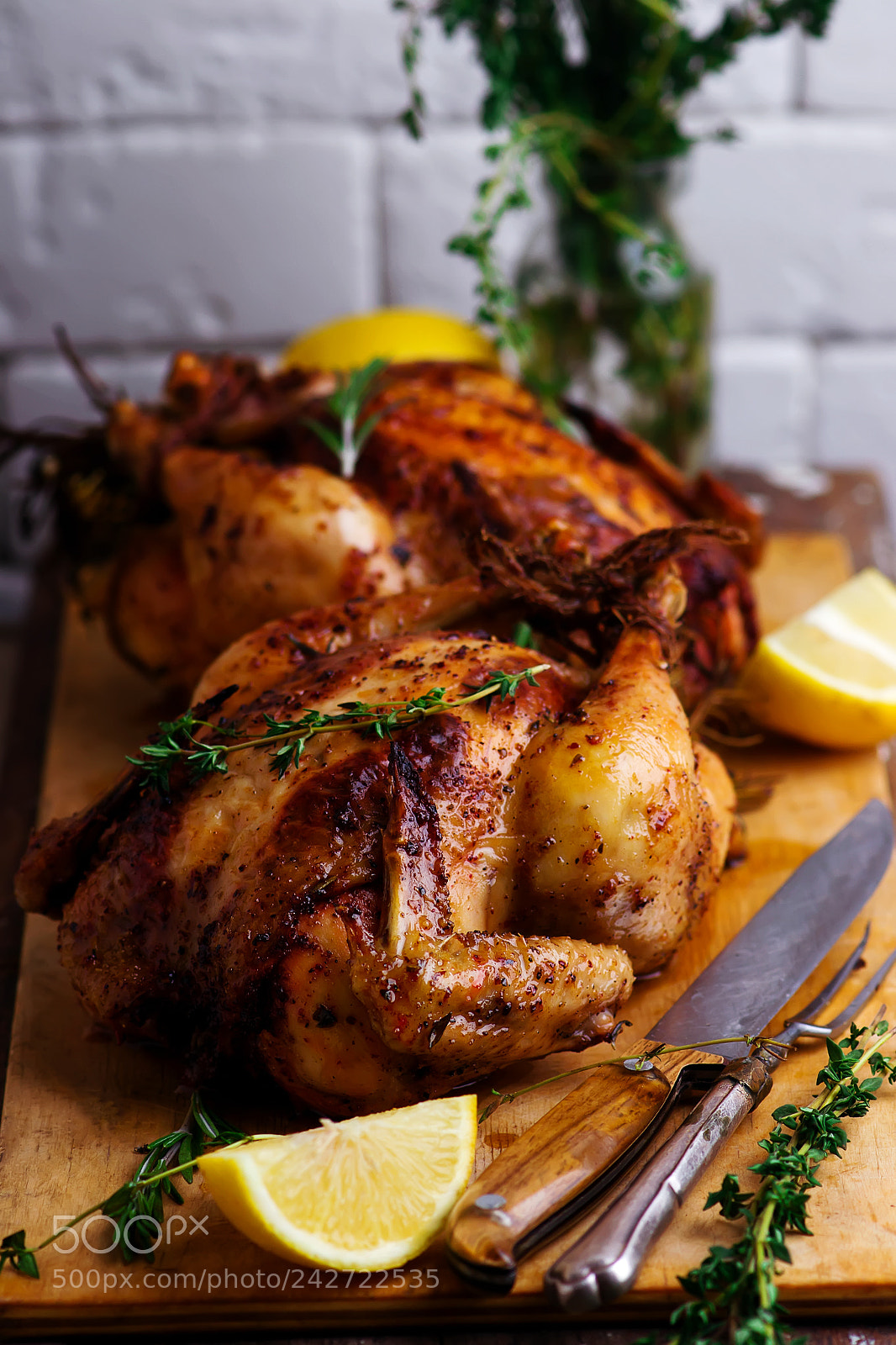 Nikon D3100 sample photo. Sumac roast chicken with photography