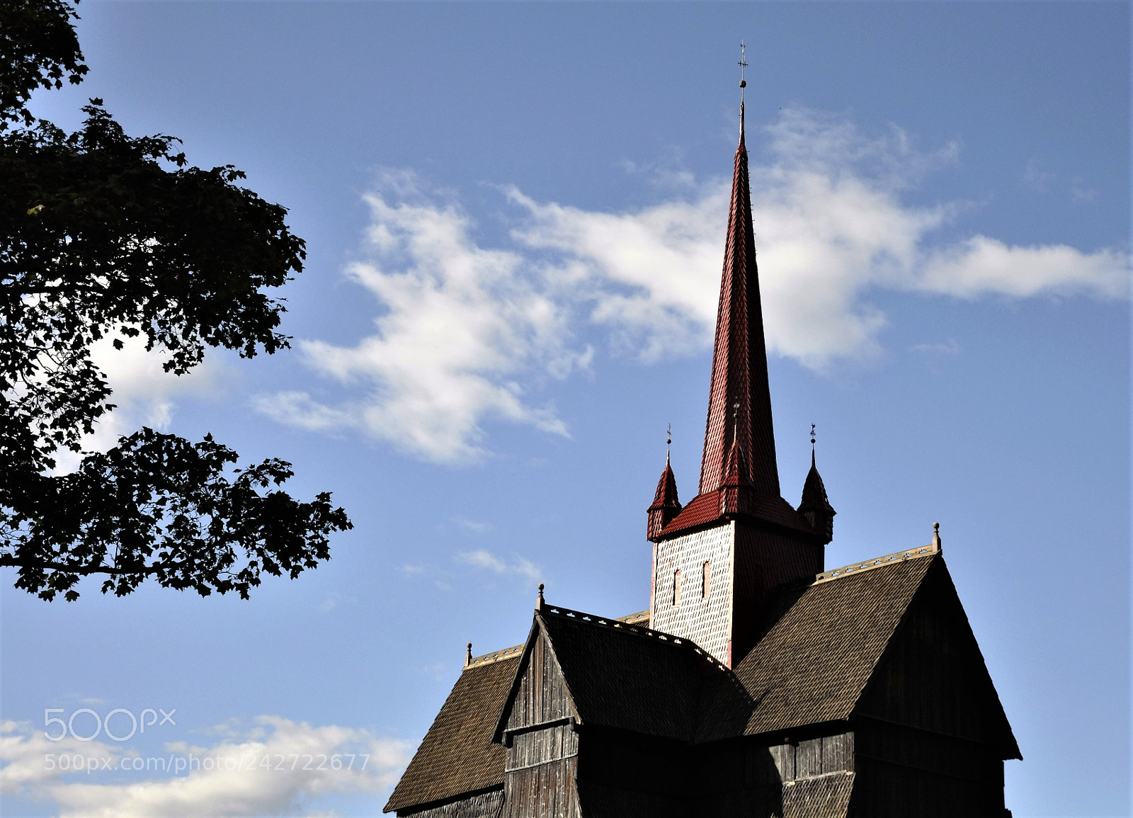 Nikon D90 sample photo. Sunny church photography