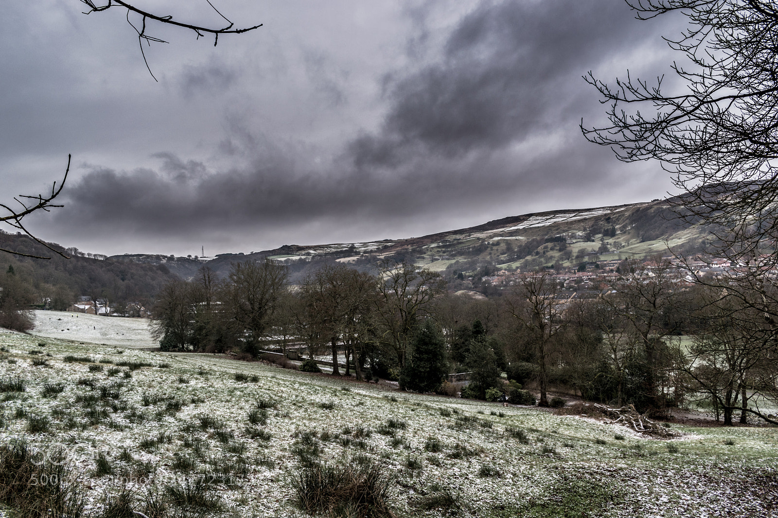 Nikon D5600 sample photo. Moody skies over centre photography