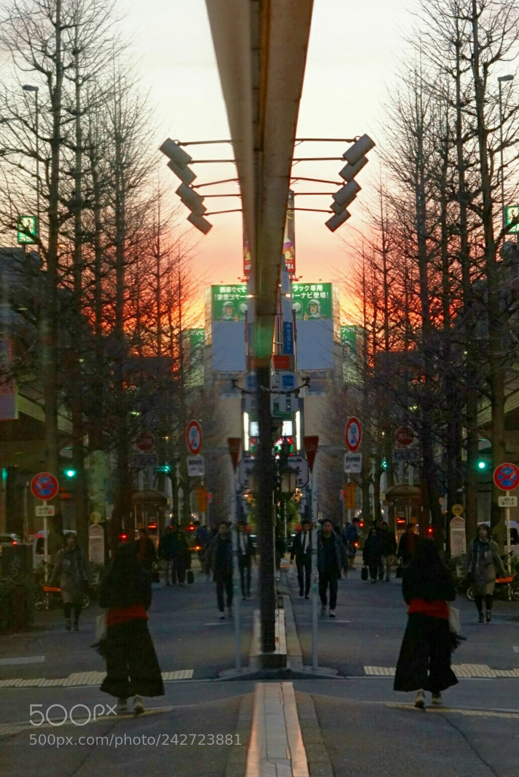 Sony a7 II sample photo. Reflection sunset photography