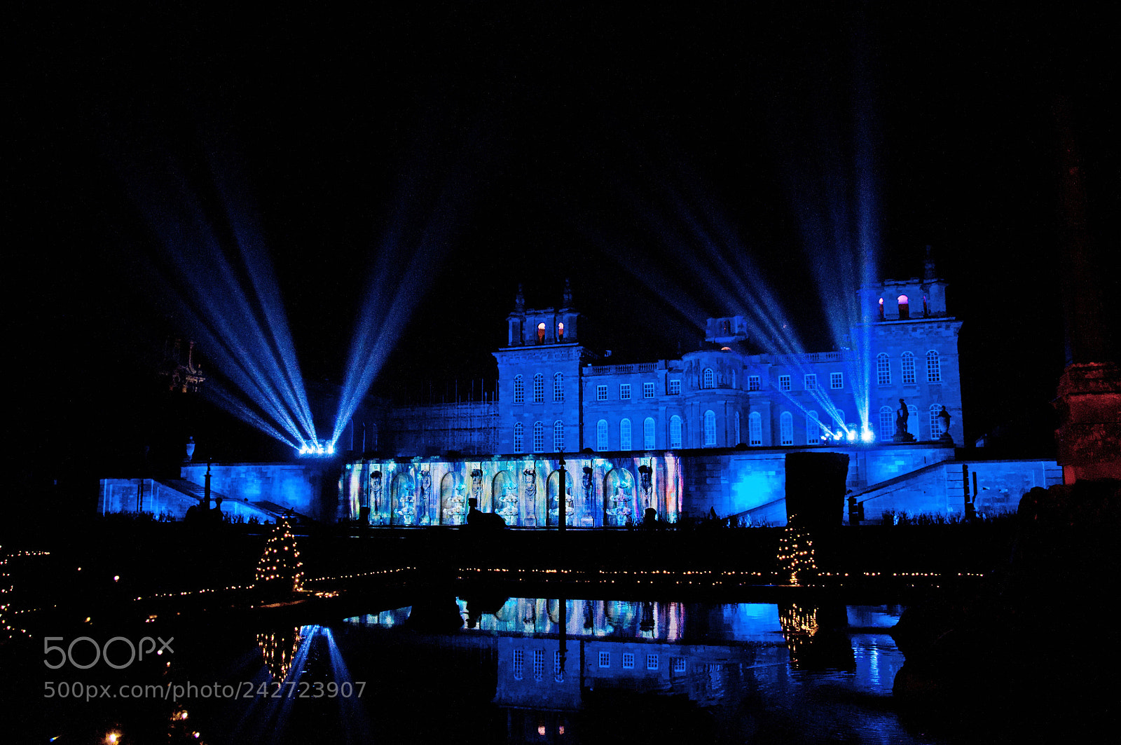 Nikon D90 sample photo. Blenheim chrismas lights 2017 photography