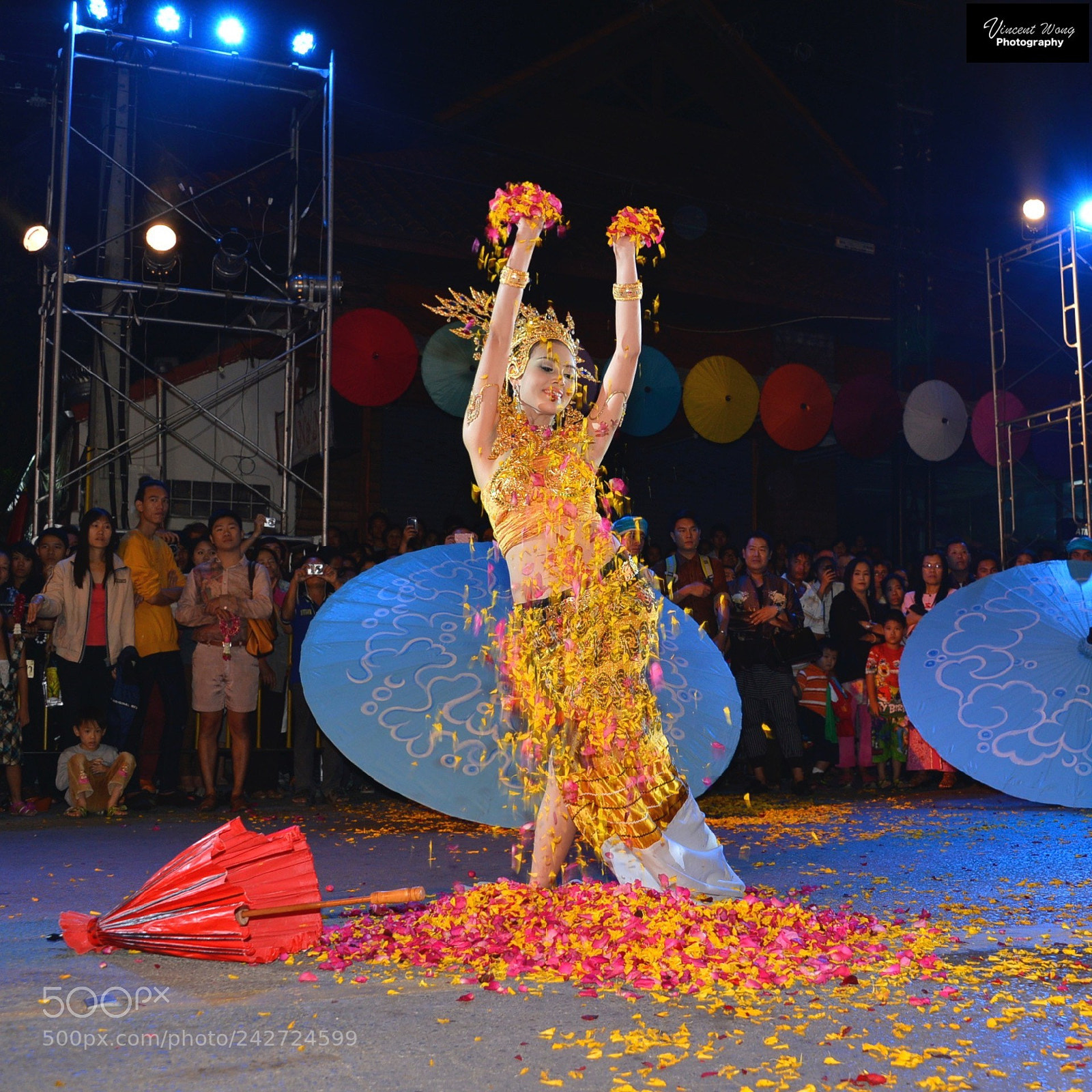 Nikon D600 sample photo. Borsang umbrella festival photography