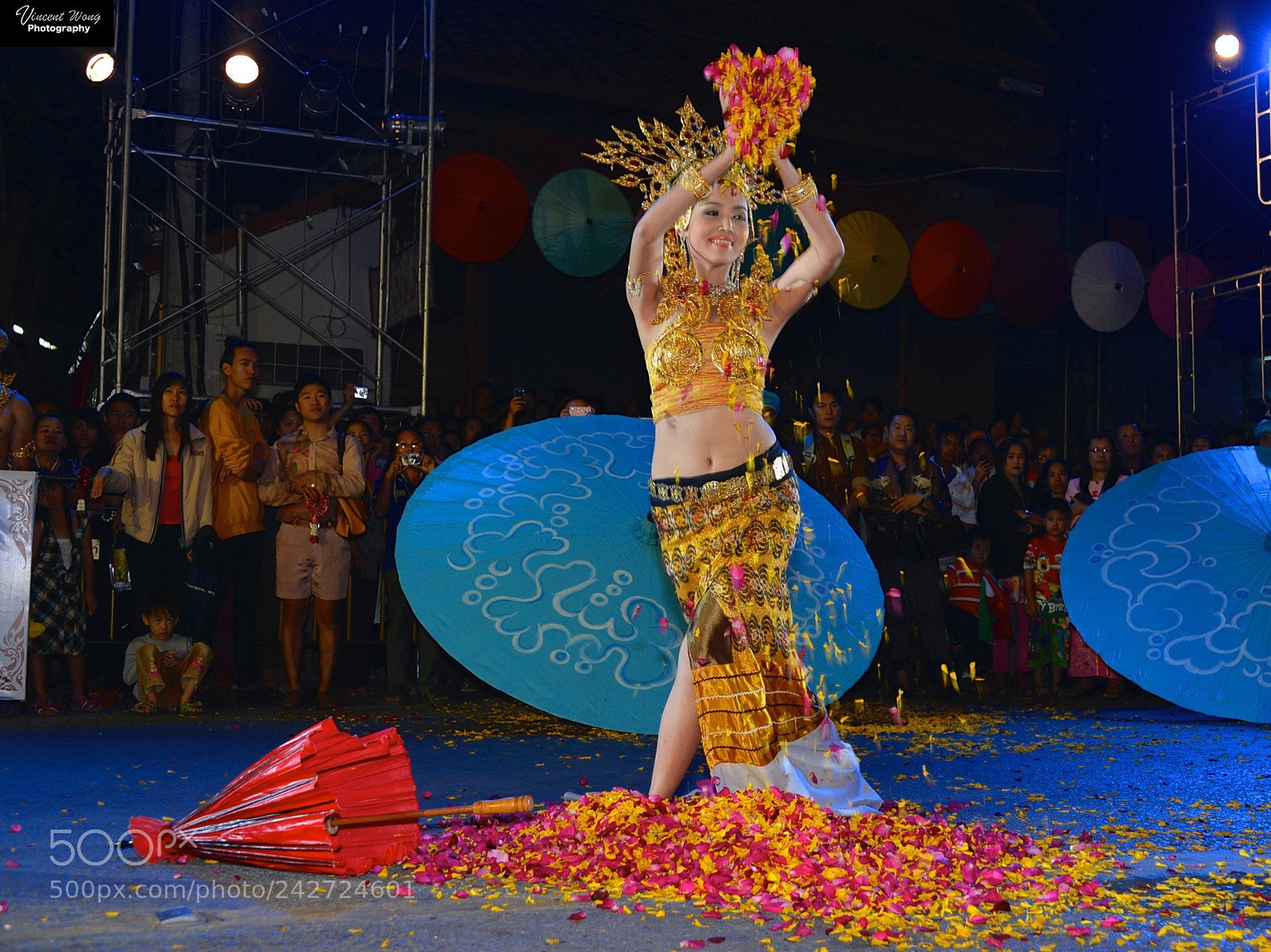 Nikon D600 sample photo. Borsang umbrella festival photography