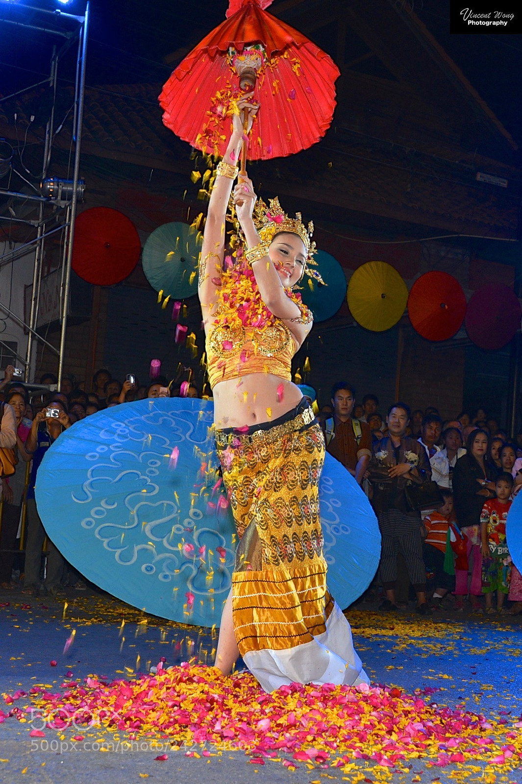 Nikon D600 sample photo. Borsang umbrella festival photography