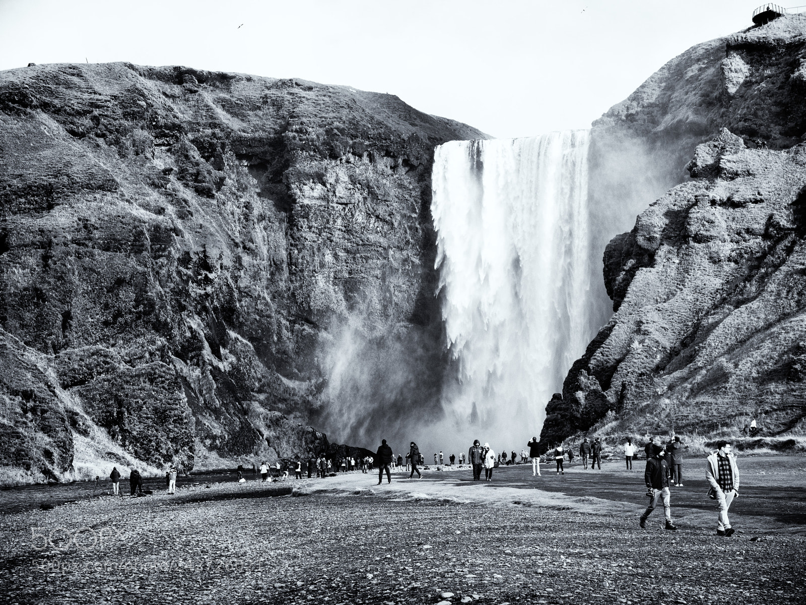 Olympus OM-D E-M1 sample photo. At skógafoss photography
