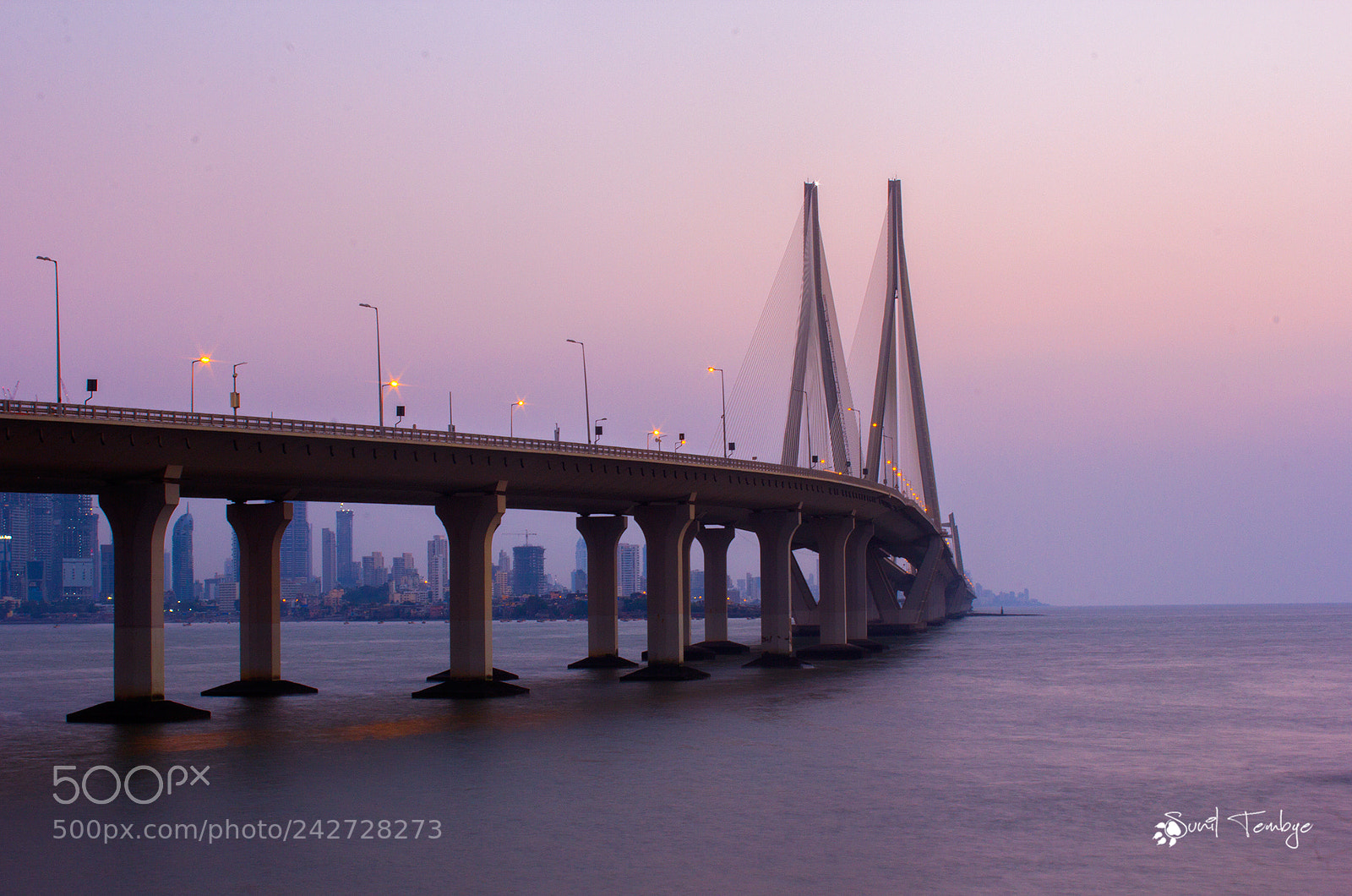 Canon EOS 60D sample photo. Bandra worli sealink photography