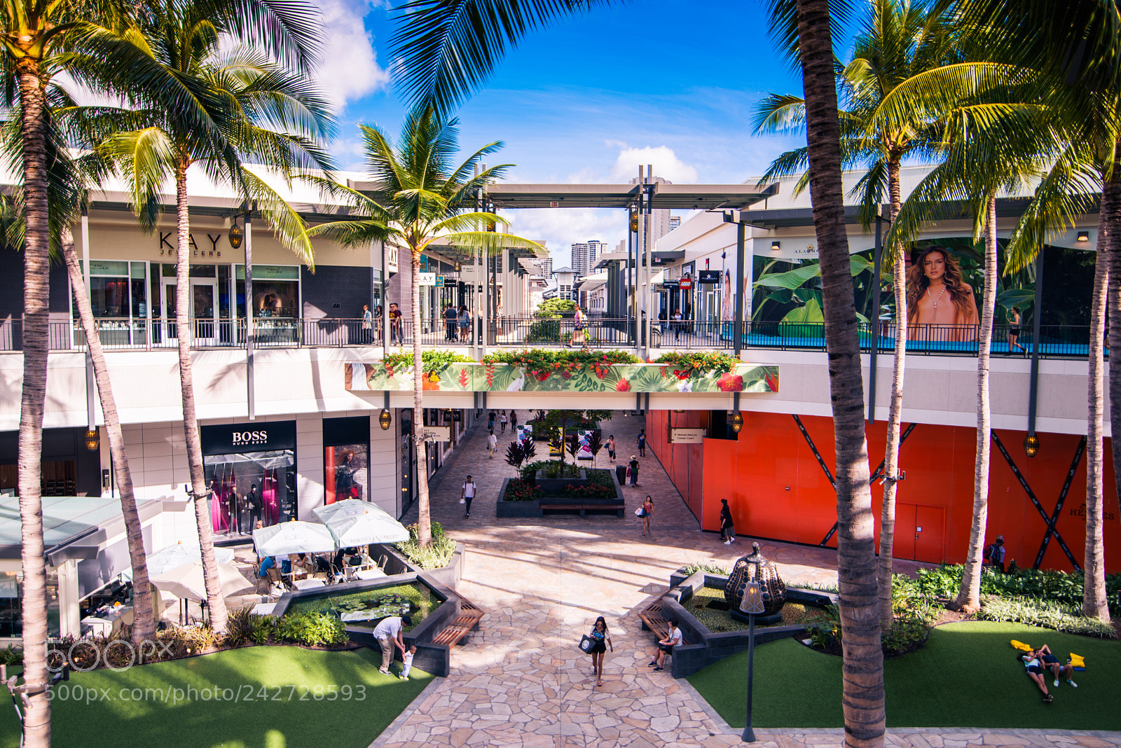 Nikon D800 sample photo. Open/outdoor mall photography