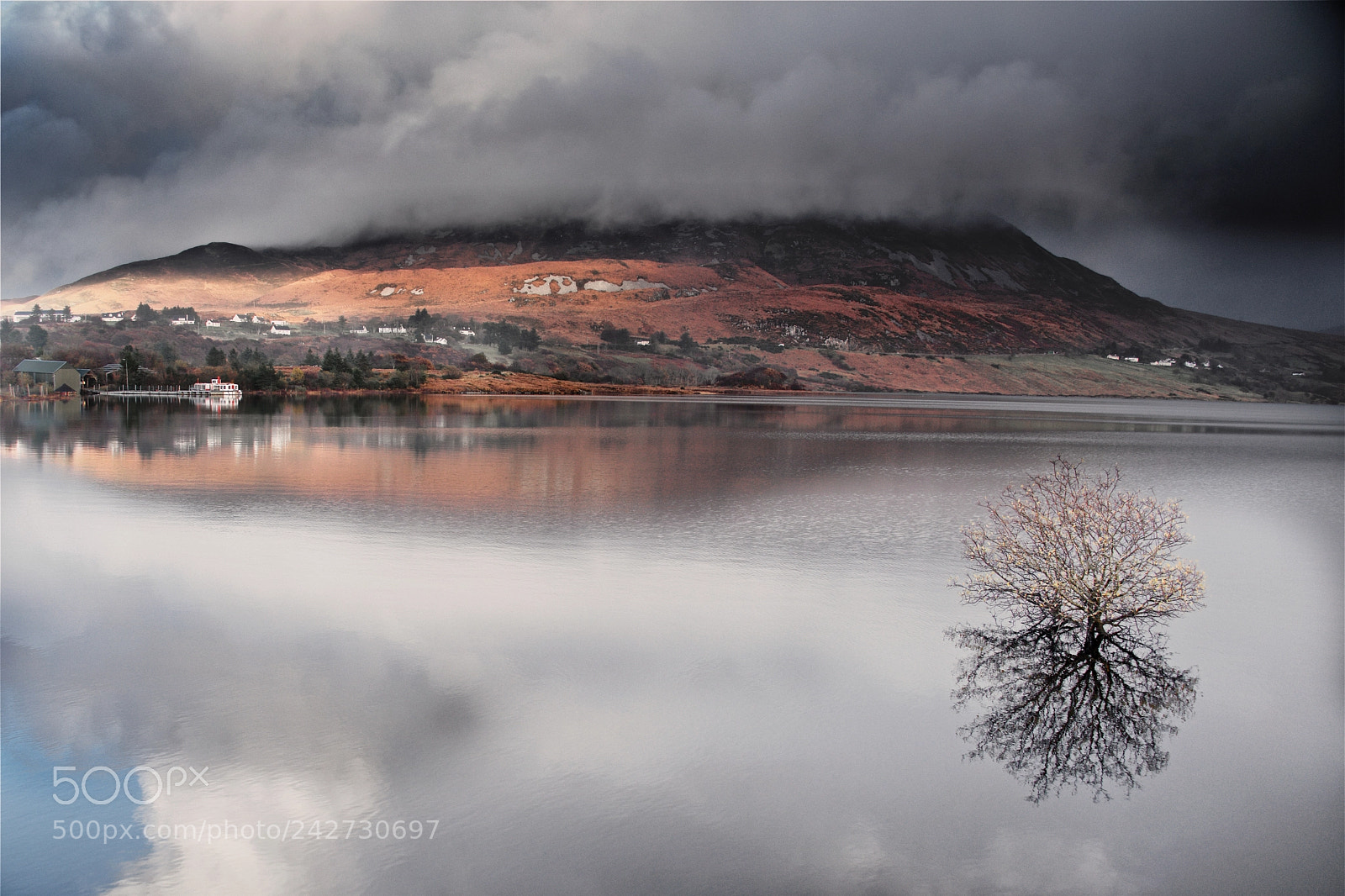 Nikon D800 sample photo. Nacung and errigal enshrouded photography
