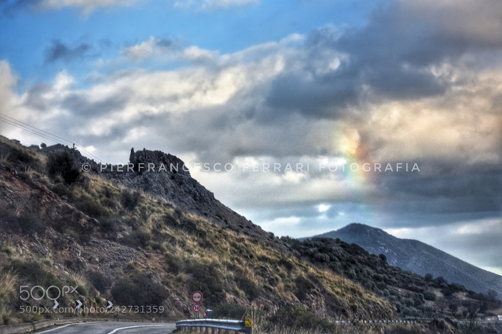 Nikon D7200 sample photo. Corna di skanderbeg arcobaleno photography
