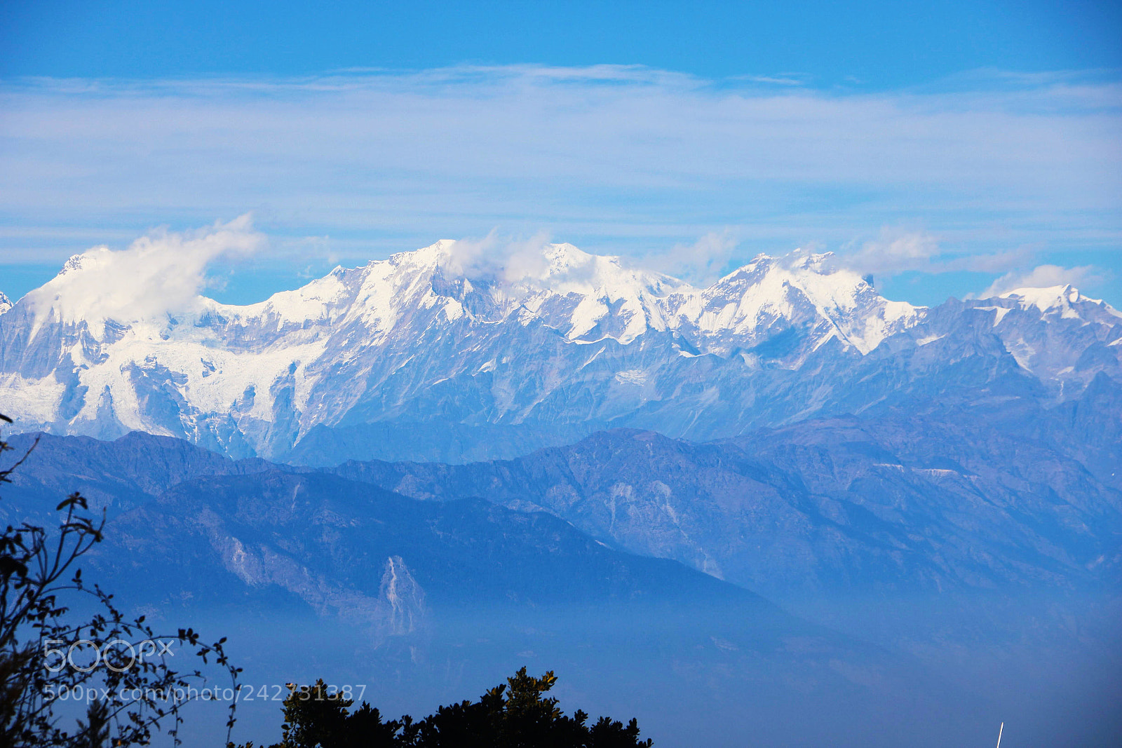 Canon EOS 750D (EOS Rebel T6i / EOS Kiss X8i) sample photo. Himalayas viewed from chandragiri. photography