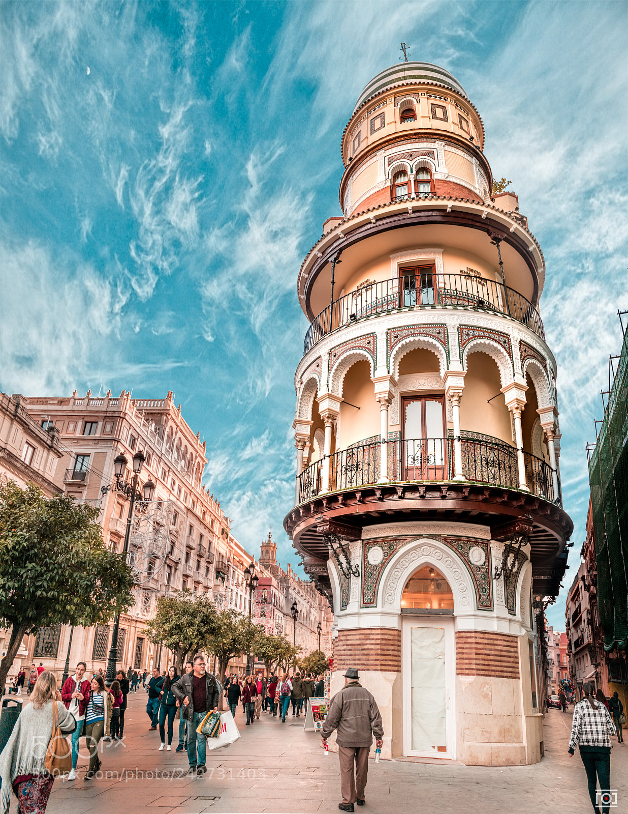 Nikon D5500 sample photo. Seville city photography