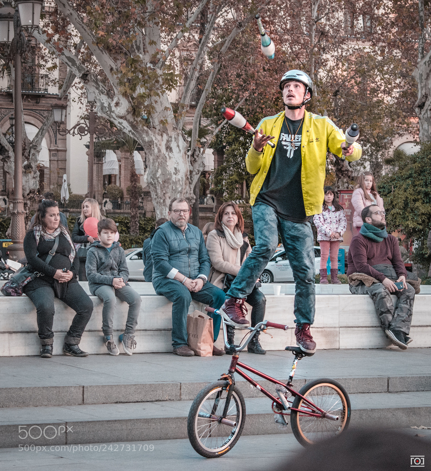 Nikon D5500 sample photo. Street artist photography